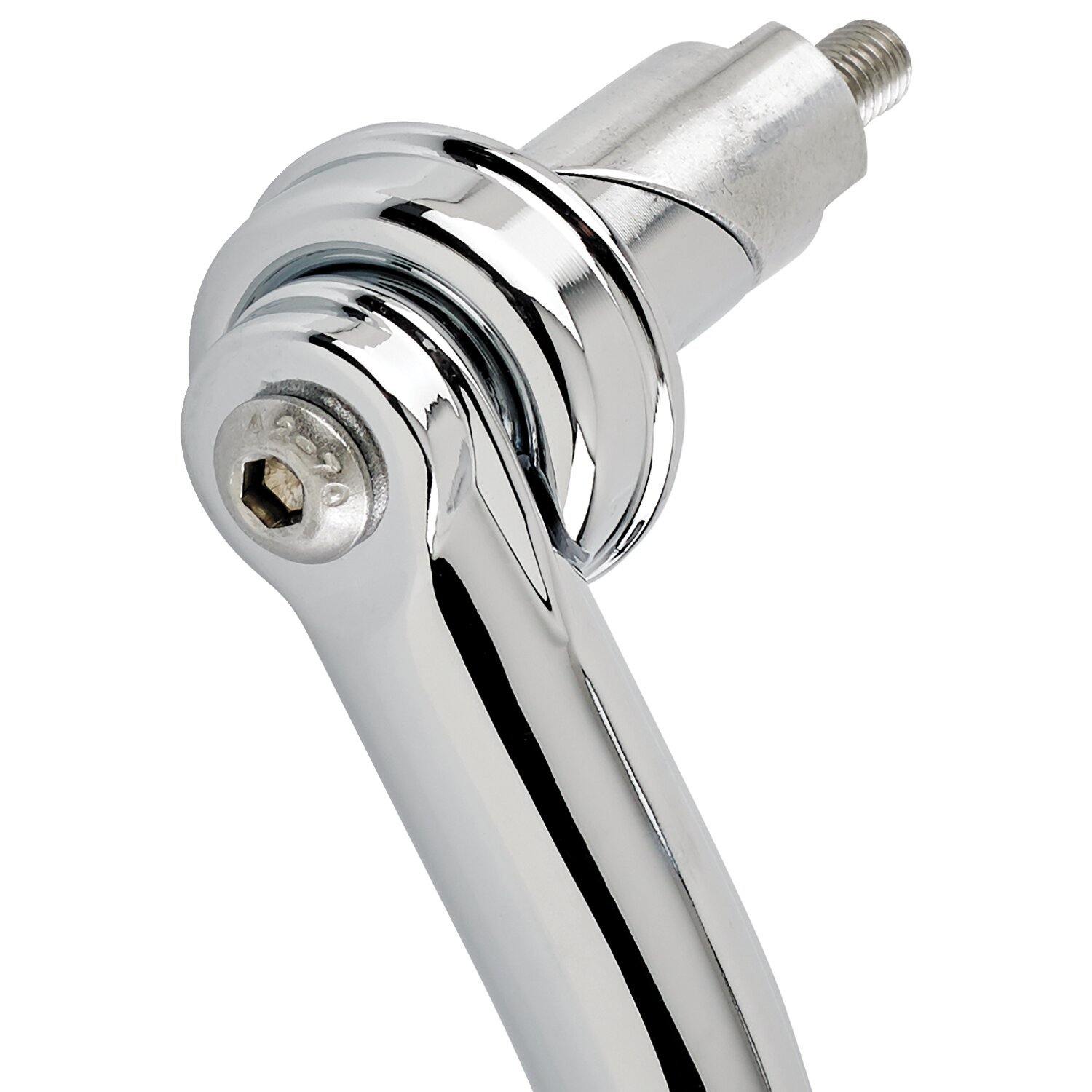 Biltwel, in-bar Utility mirror rectangle 7/8, Silver, Chrome