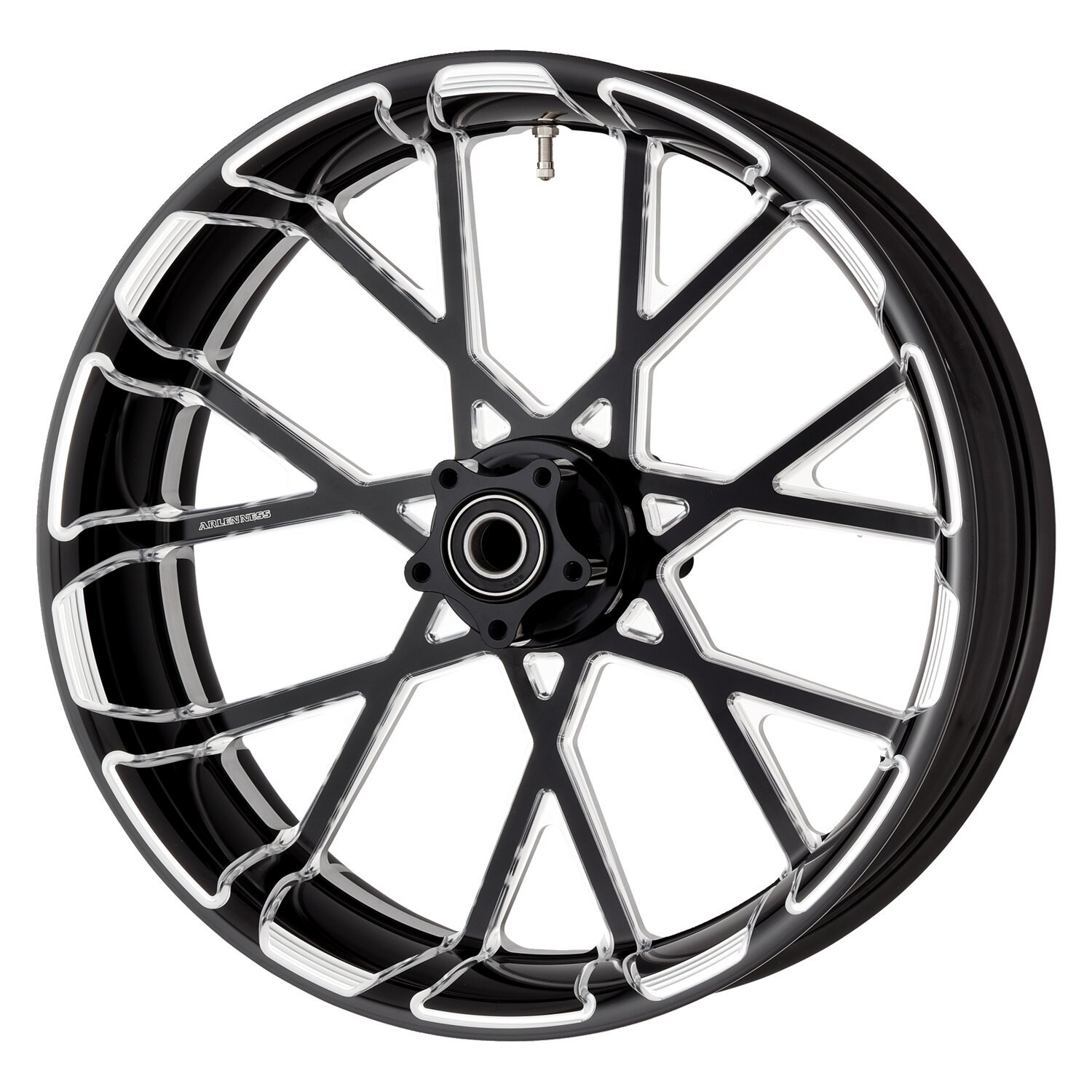 Arlen Ness, rim Procross 6.25 x 17. Rear, Black