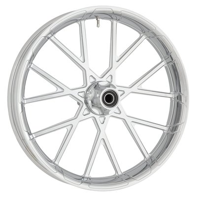 All Ness wheels are precision machined from radial forged 6061-T6 aluminum and structurally testeds. The special hidden hub design includes wheel bearings. Both are installed and
pre-set by Ness for optimal radial and lateral runout accuracy.
Wheels are compatible with both ABS and non-ABS models.
Each hub includes several ABS outer rings.
How to order a Ness wheel: Rims and hubs are sold separately. All hubs fit all rims. So pick the hub that will fit your bike, then choose the wheel style, width and diameter you desire
Note: Hub should be ordered separately.