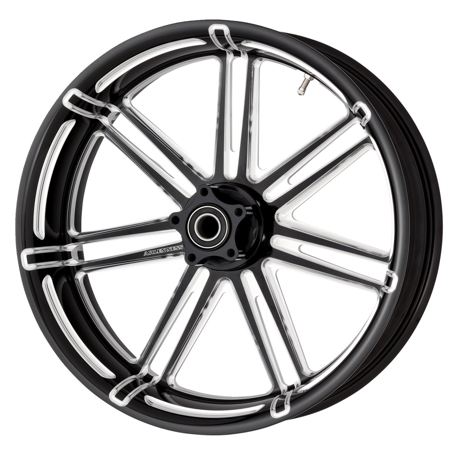 Arlen Ness, rim 7-valve 6.25 x 17. Rear, Black