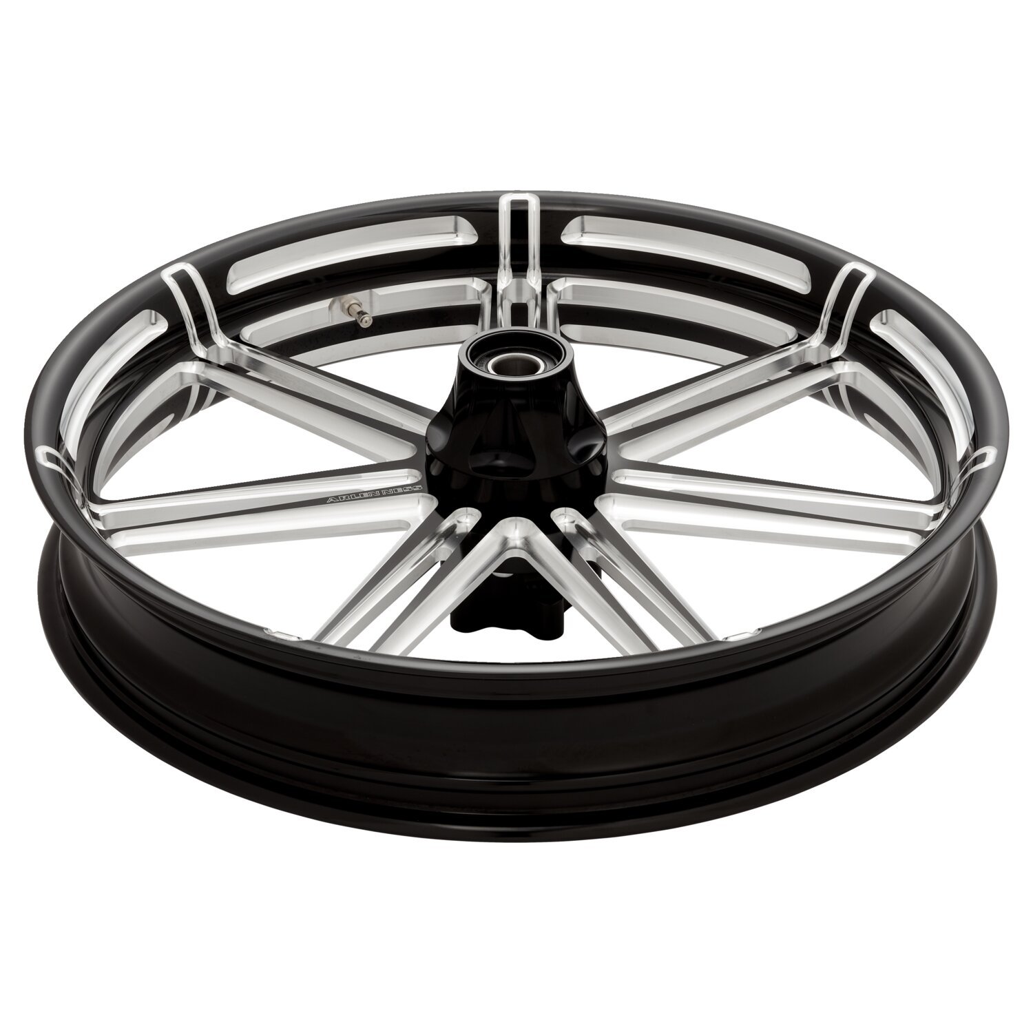 Arlen Ness, rim 7-valve 3.50 x 21. Front, Black