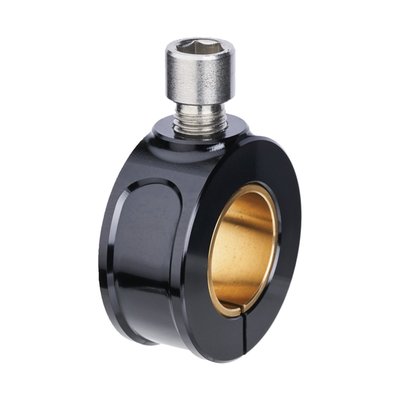 Clamp-on style; Required to install mo-view bar-end mirrors. Fits directly around 22mm to 1" bars or around the Motogadget clamp-in adapter. M10 x 1.25" threaded. Compatible with Motogadget bar-end mirrors, turn signals, the mo-grip and the push button controls mo-switch and mo-switch mini.