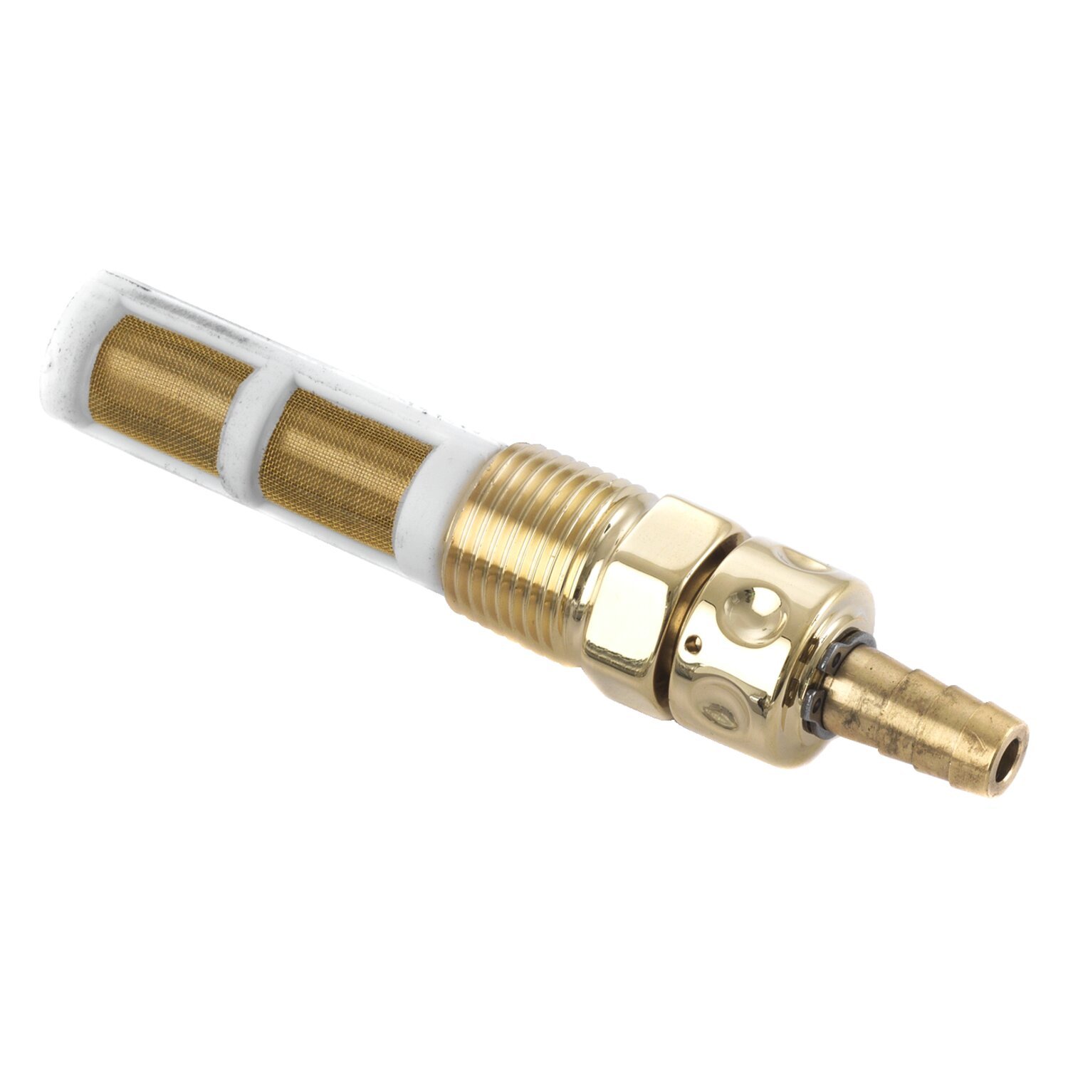 K-Tech brass petcock, Polished