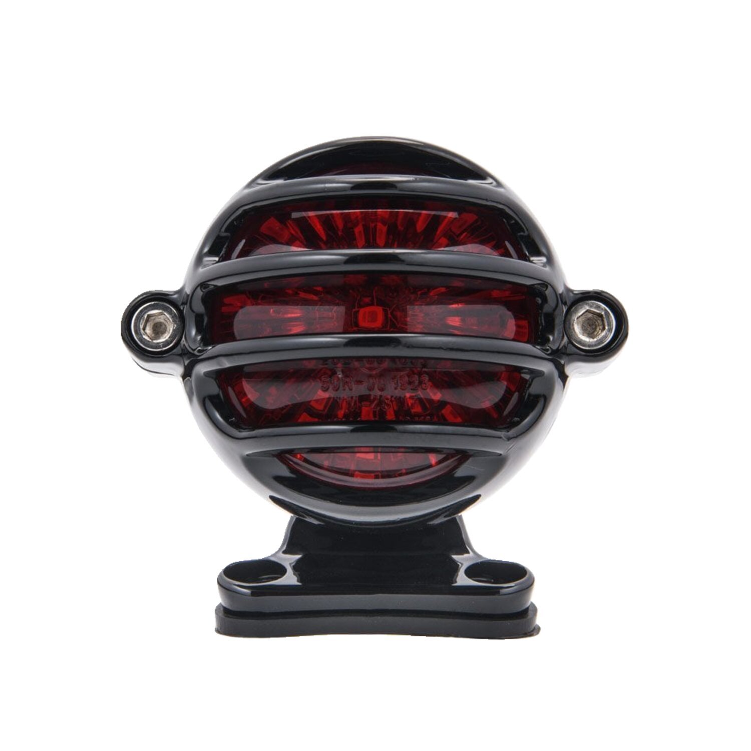 Motone Lecter Tail light with fender mount, Black