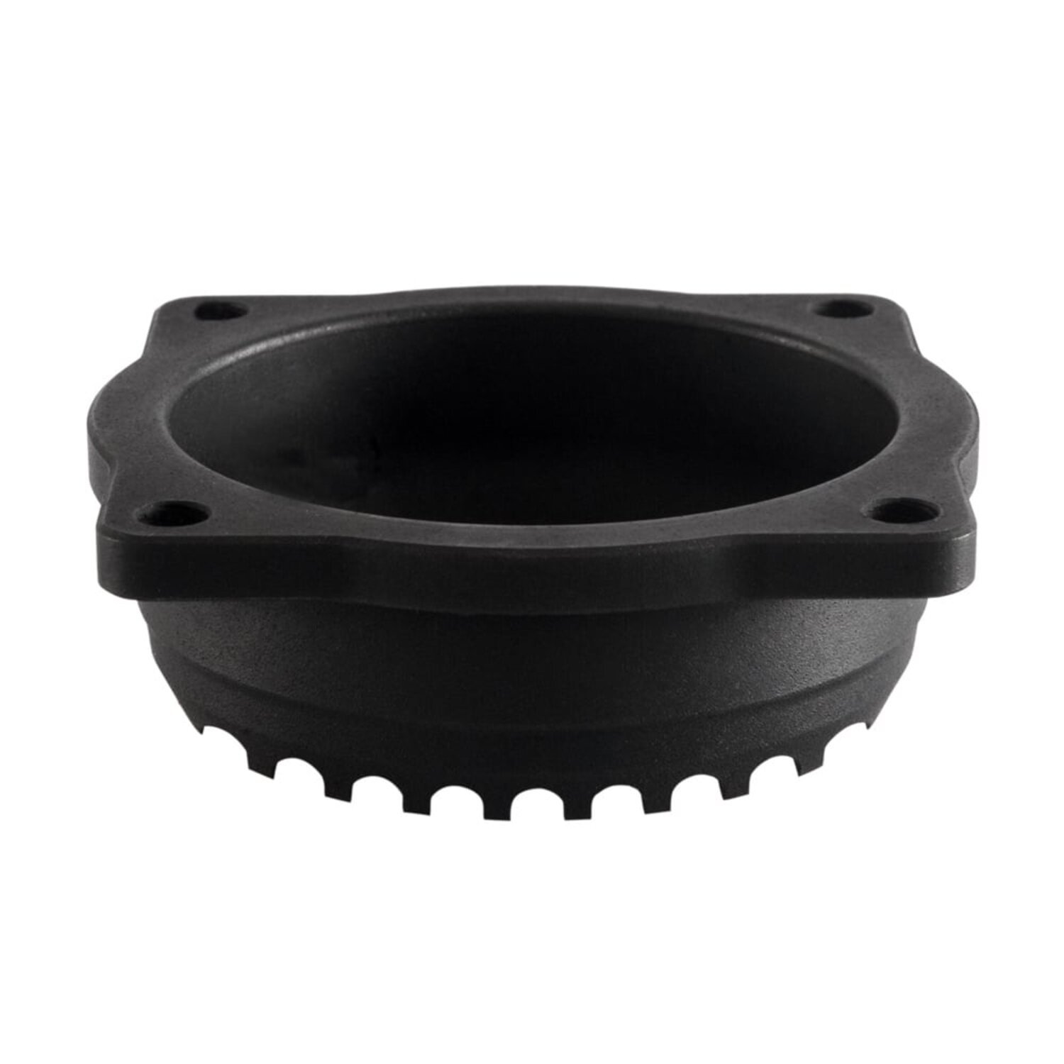 Motone, CV carburetor top cover. Finned/Rippled, Gloss