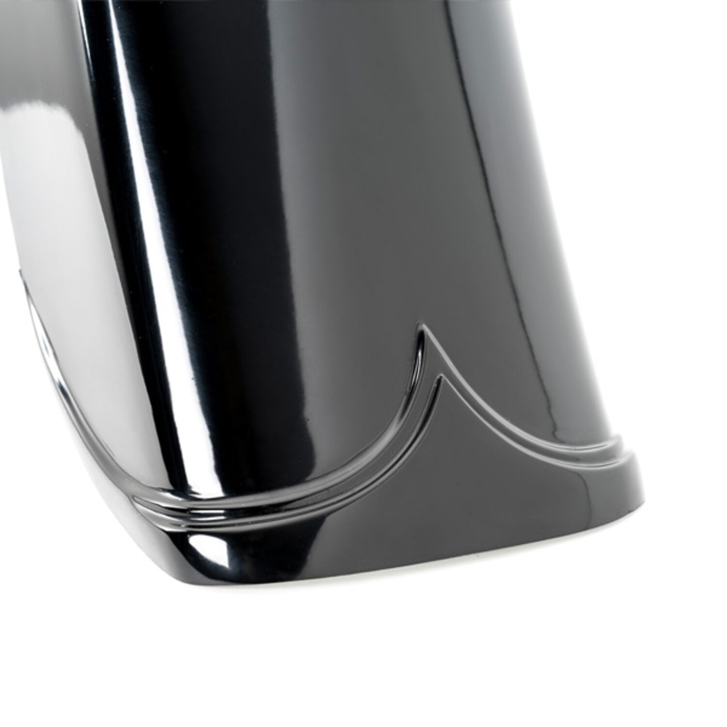 Killer Custom, 4" stretch rear fender with tip, Unpainted, Raw