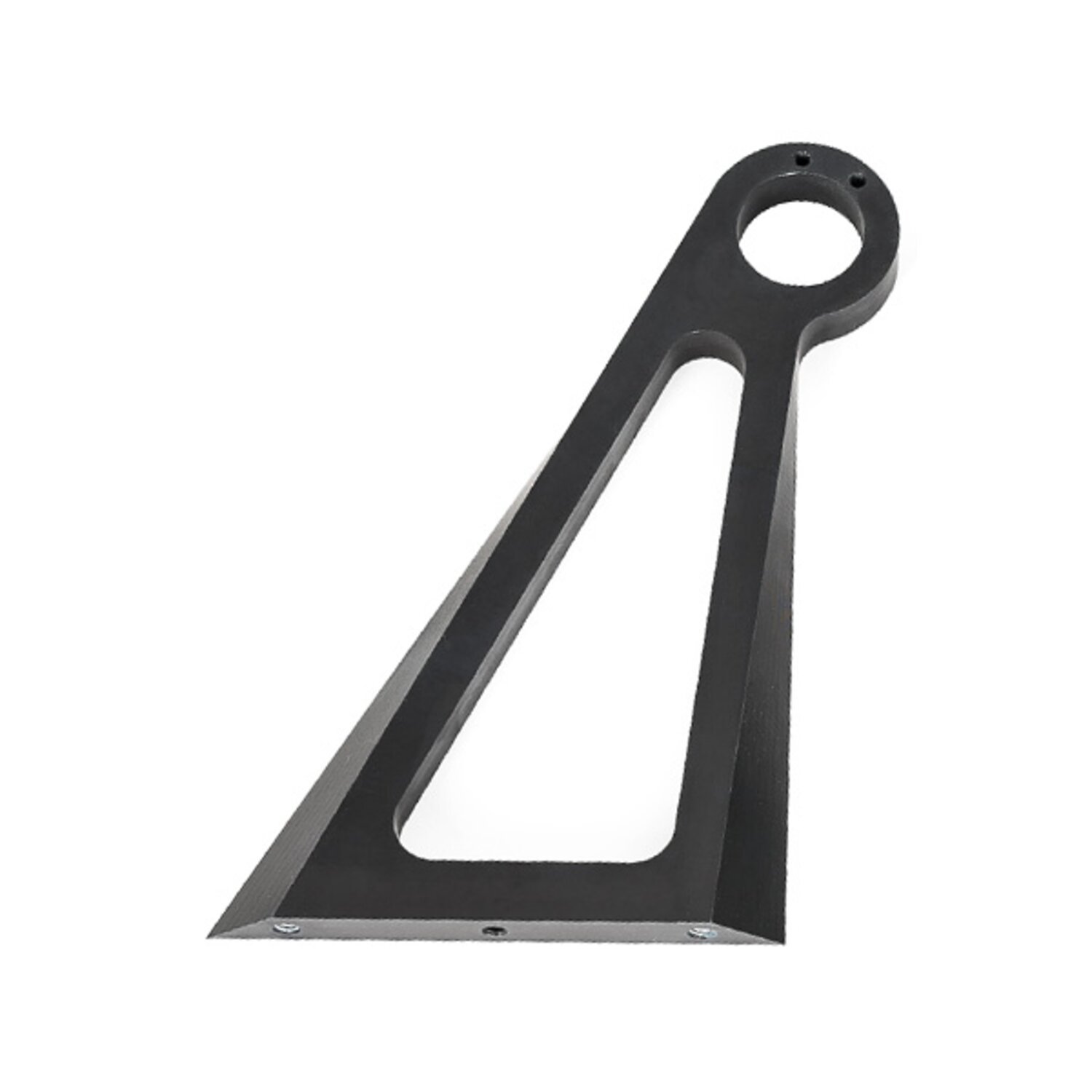 Killer Custom, side mount license plate bracket, Black, Matte