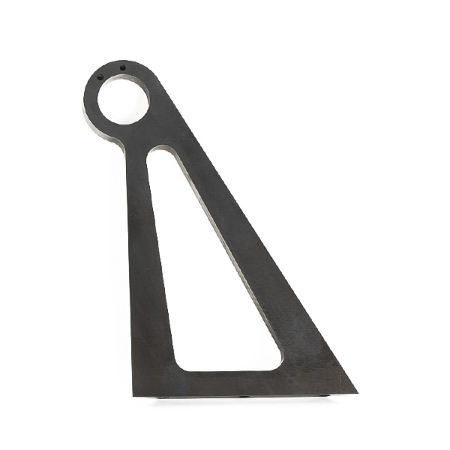 Killer Custom, side mount license plate bracket, Black, Matte