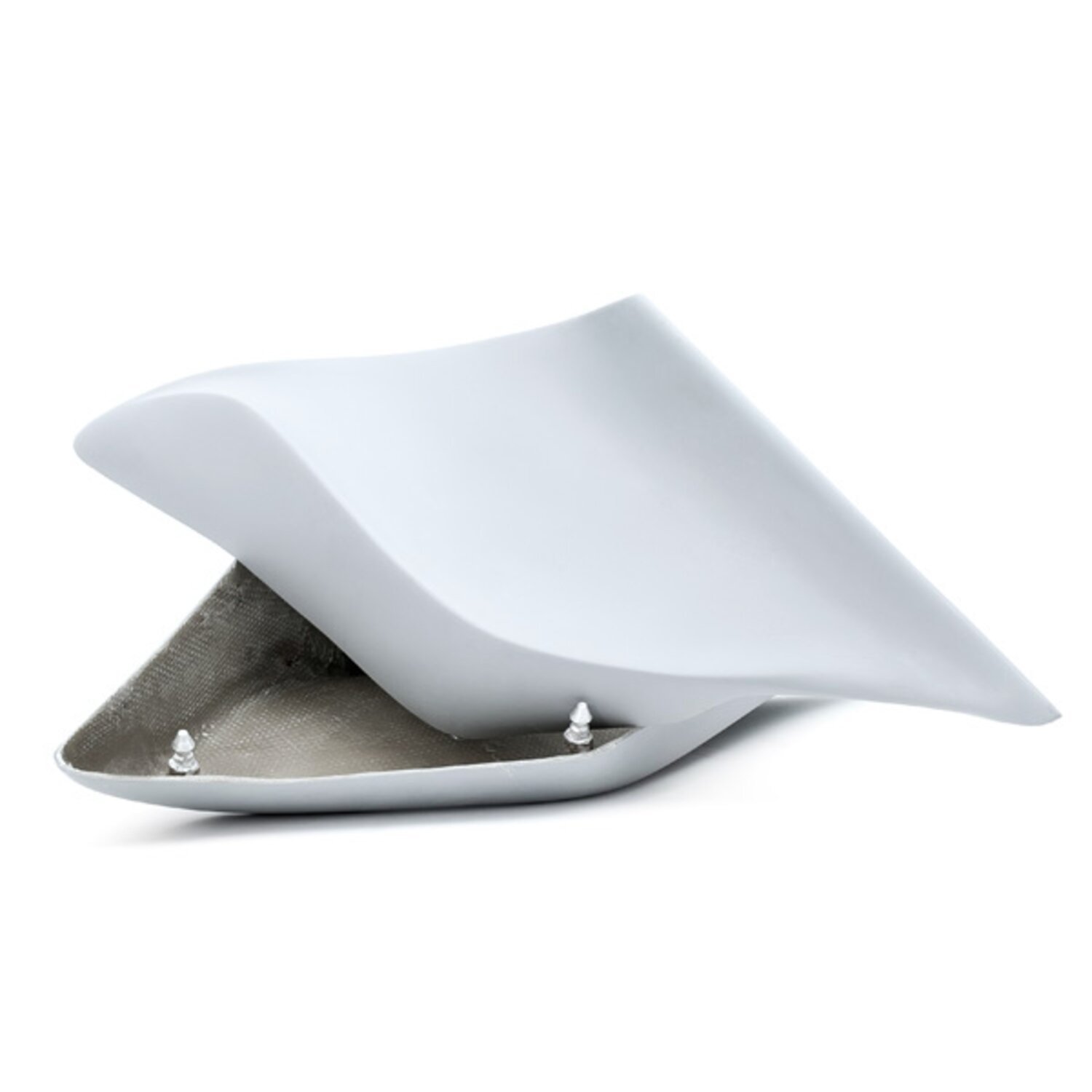 Killer Custom stretched extended side covers "Wave", Gray