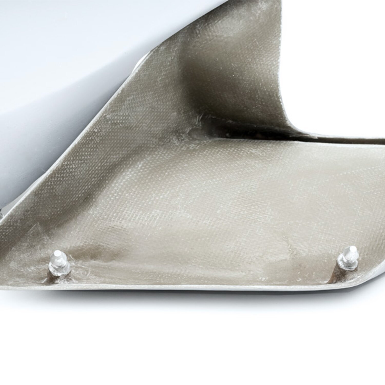 Killer Custom stretched extended side covers "Wave", Gray