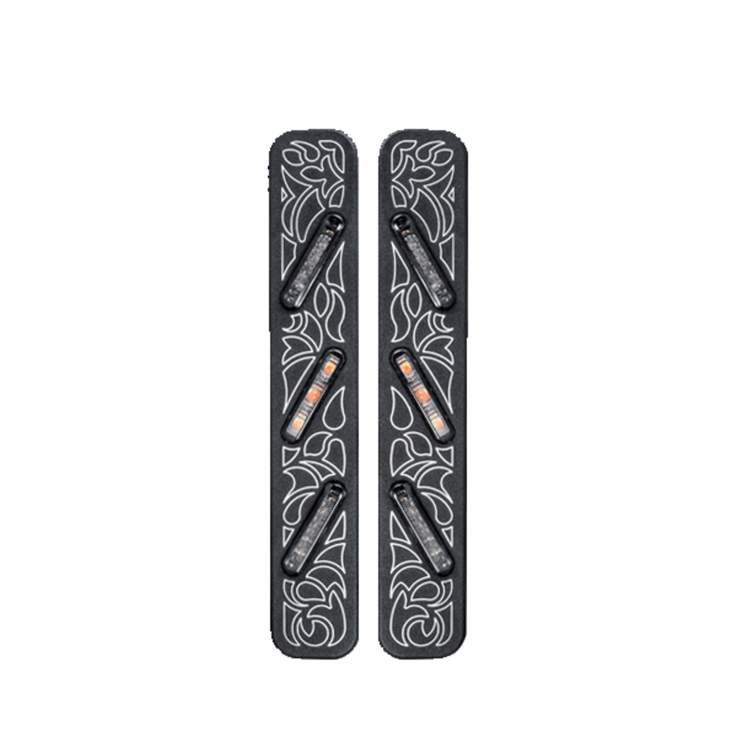 Killer Custom, 3 in 1 'Tribal' LED tail light/turn signals