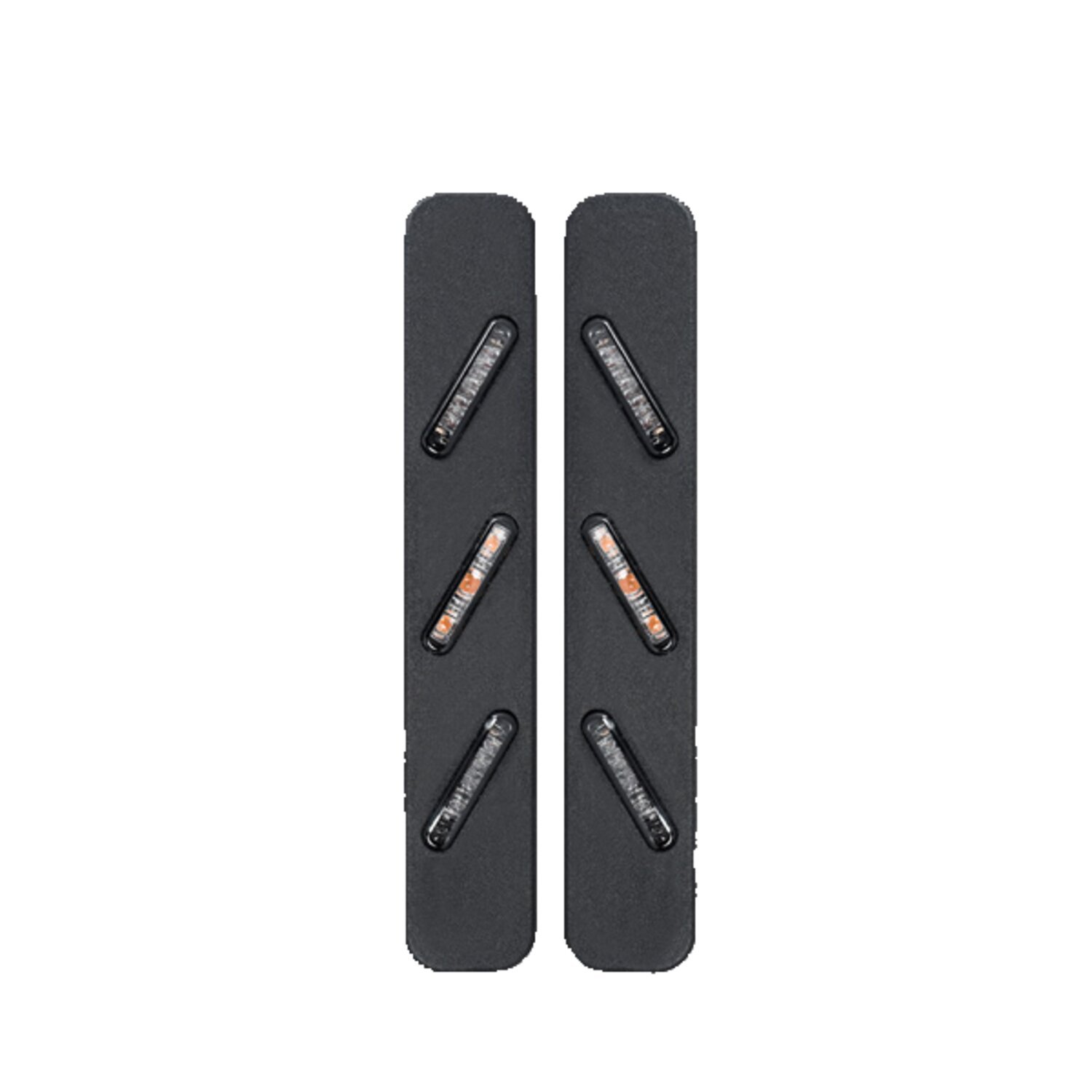 Killer Custom, 3 in 1 "Blank" LED taillight/turn signals, Black