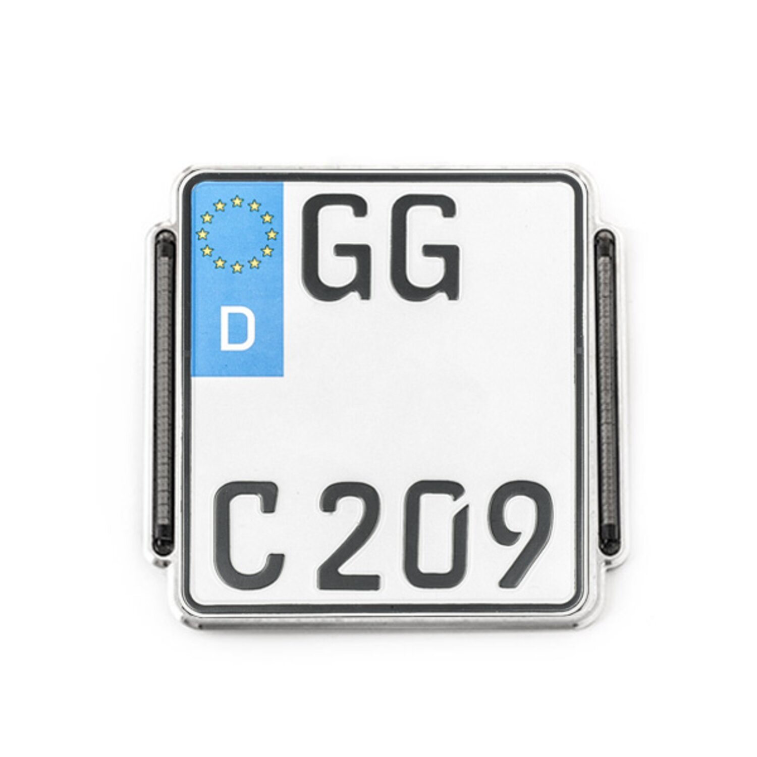 Killer Custom license plate holder with taillight/turn sigal, Raw