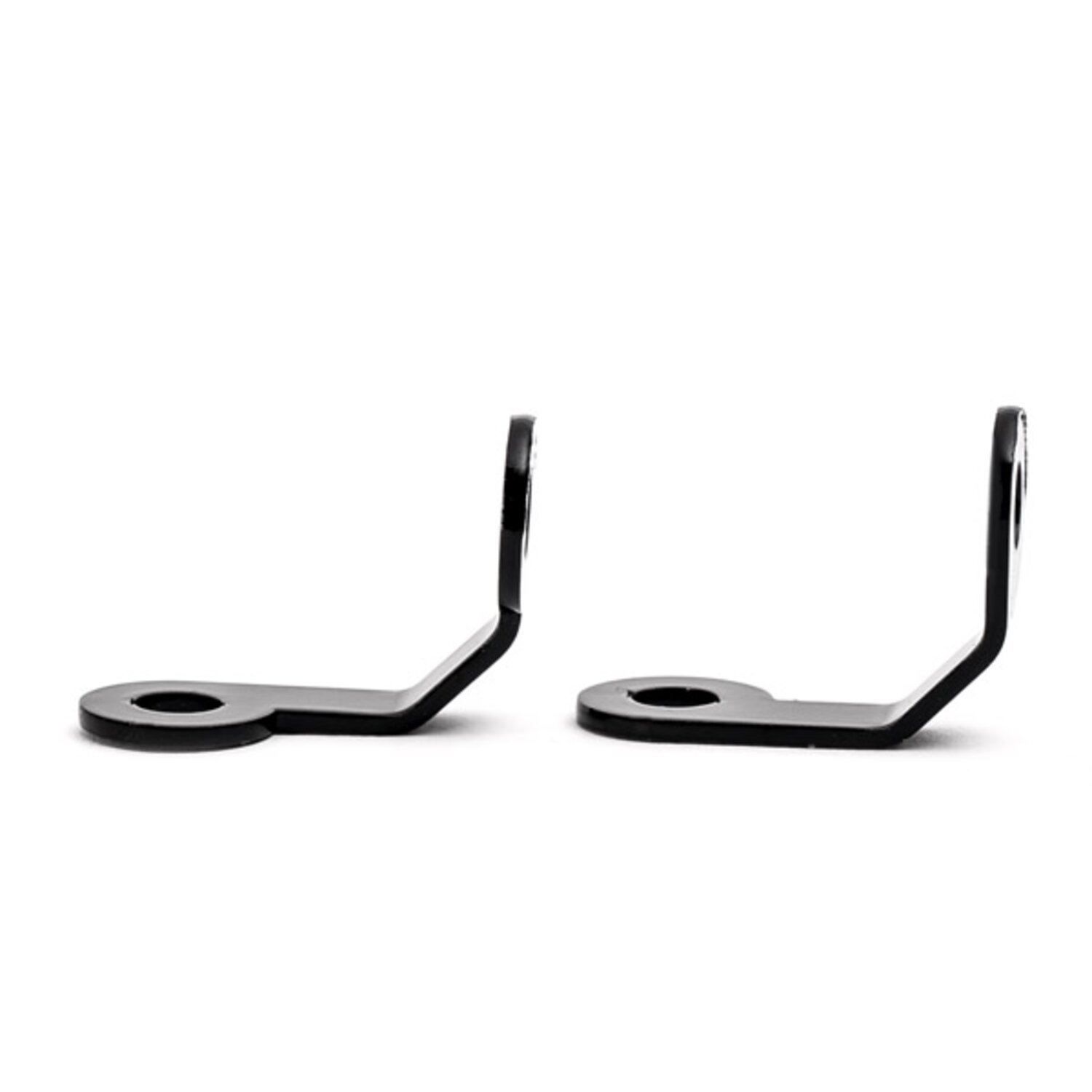 Killer Custom, front turn signal relocation kit 8mm, Black, Gloss