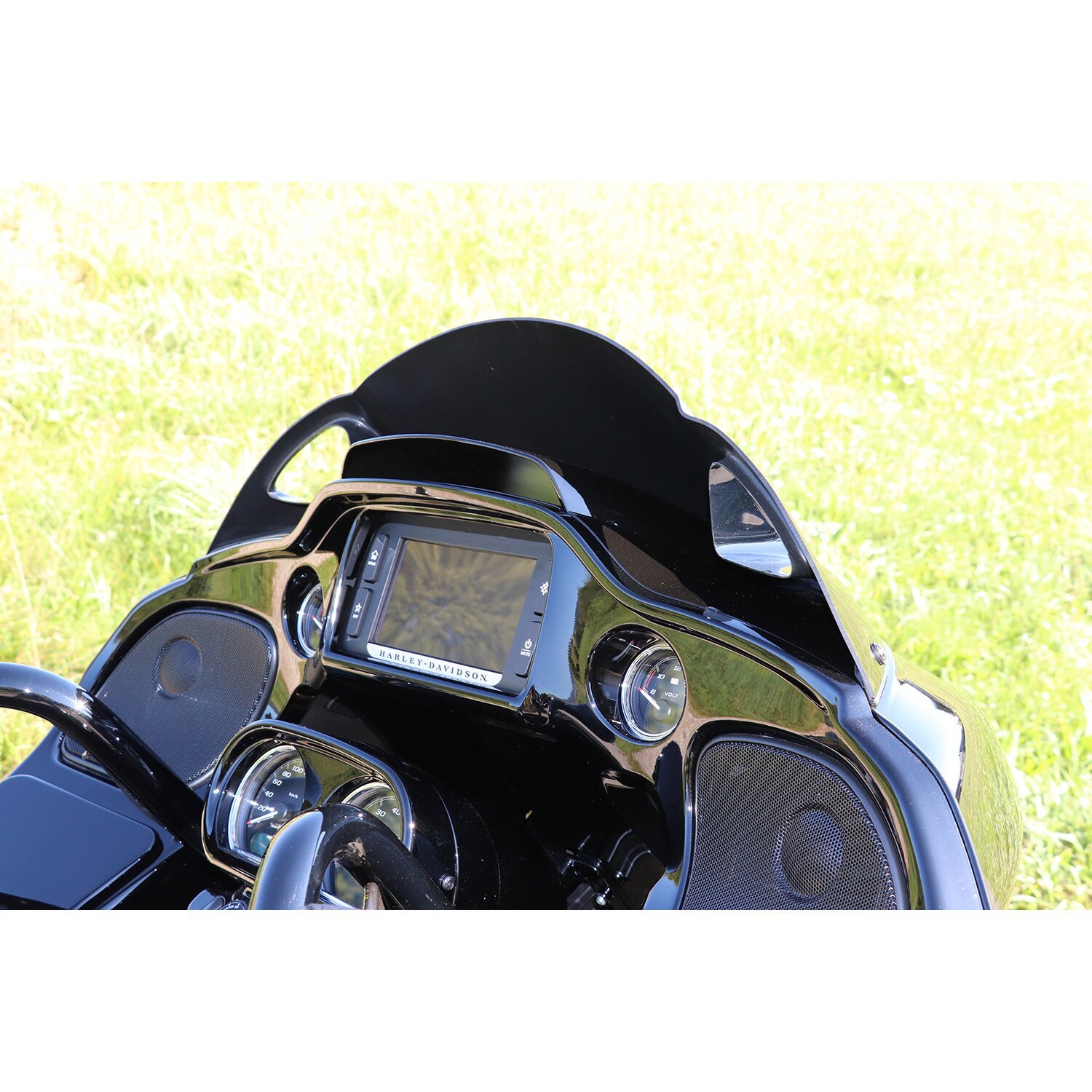 Cult-Werk, windshield, racing Black, Black, Gloss