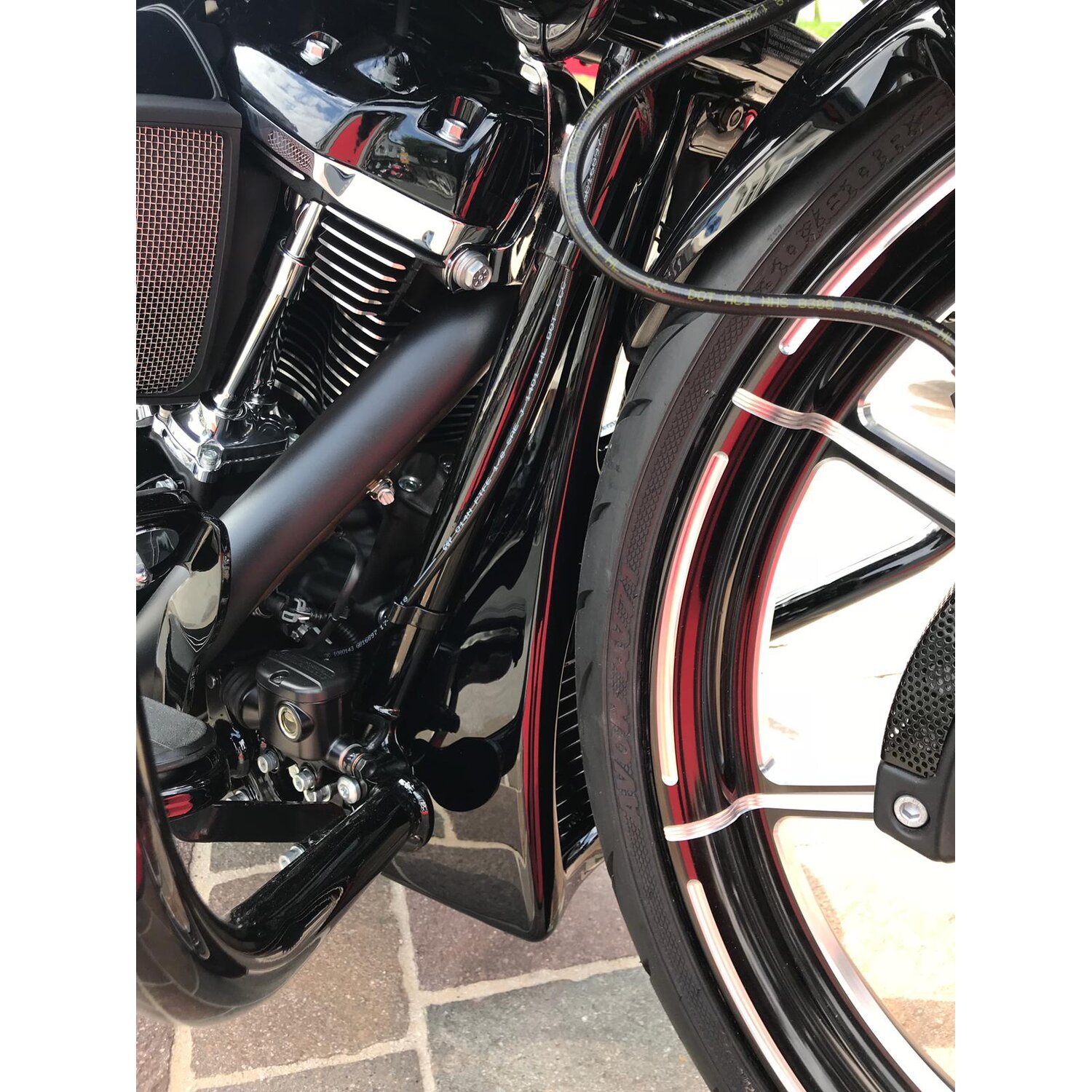 Cult-Werk, Bug spoiler Custom, Black, Matte