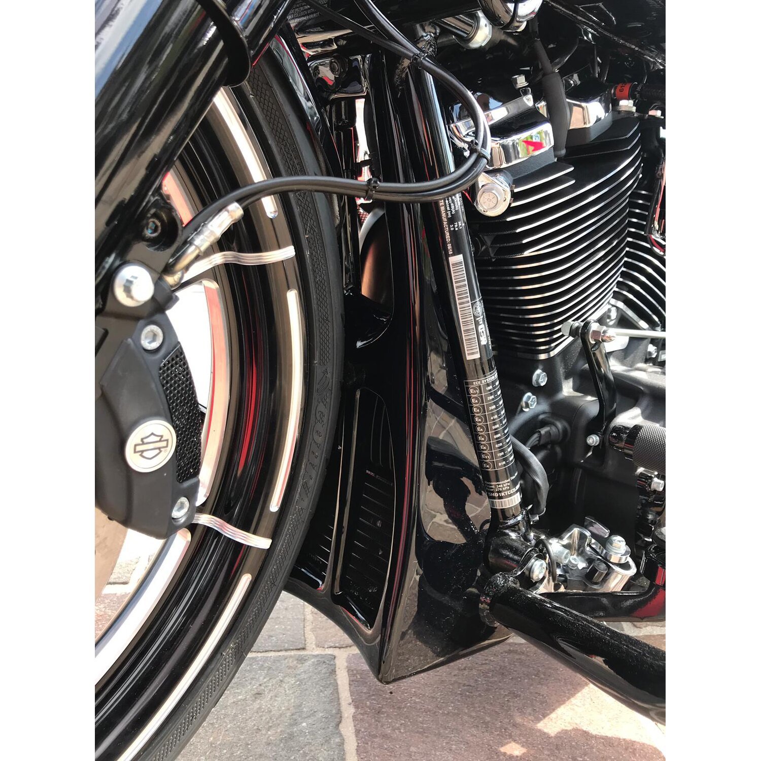 Cult-Werk, Bug spoiler Custom, Black, Matte