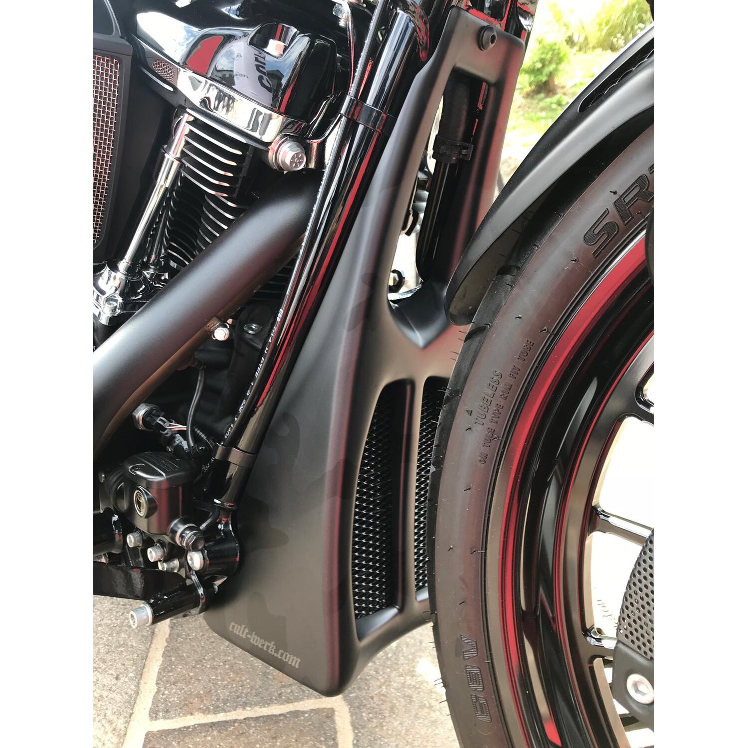 Cult-Werk, bug spoiler 'Custom, Black, Gloss