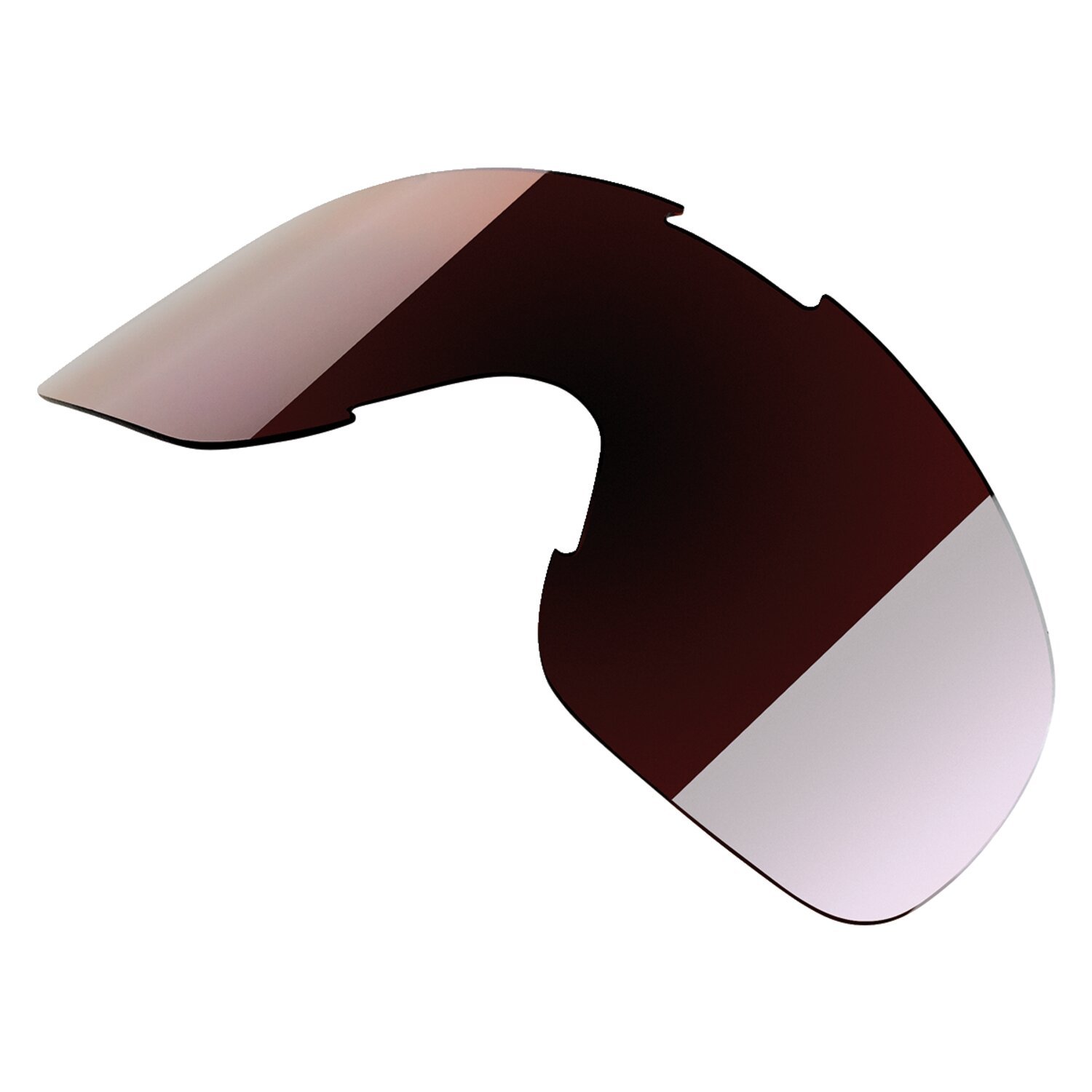 Biltwell Overland goggle lens chrome mirror brown