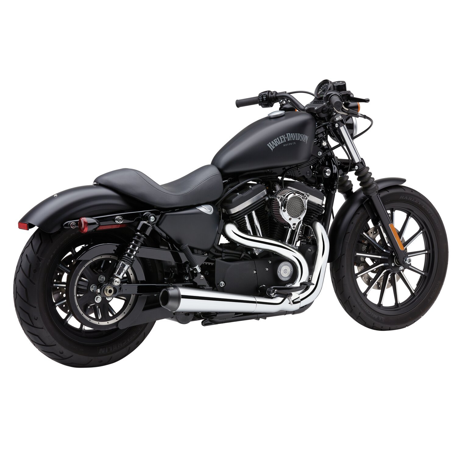 Cobra, El Diablo 2-into-1 exhaust, Chrome