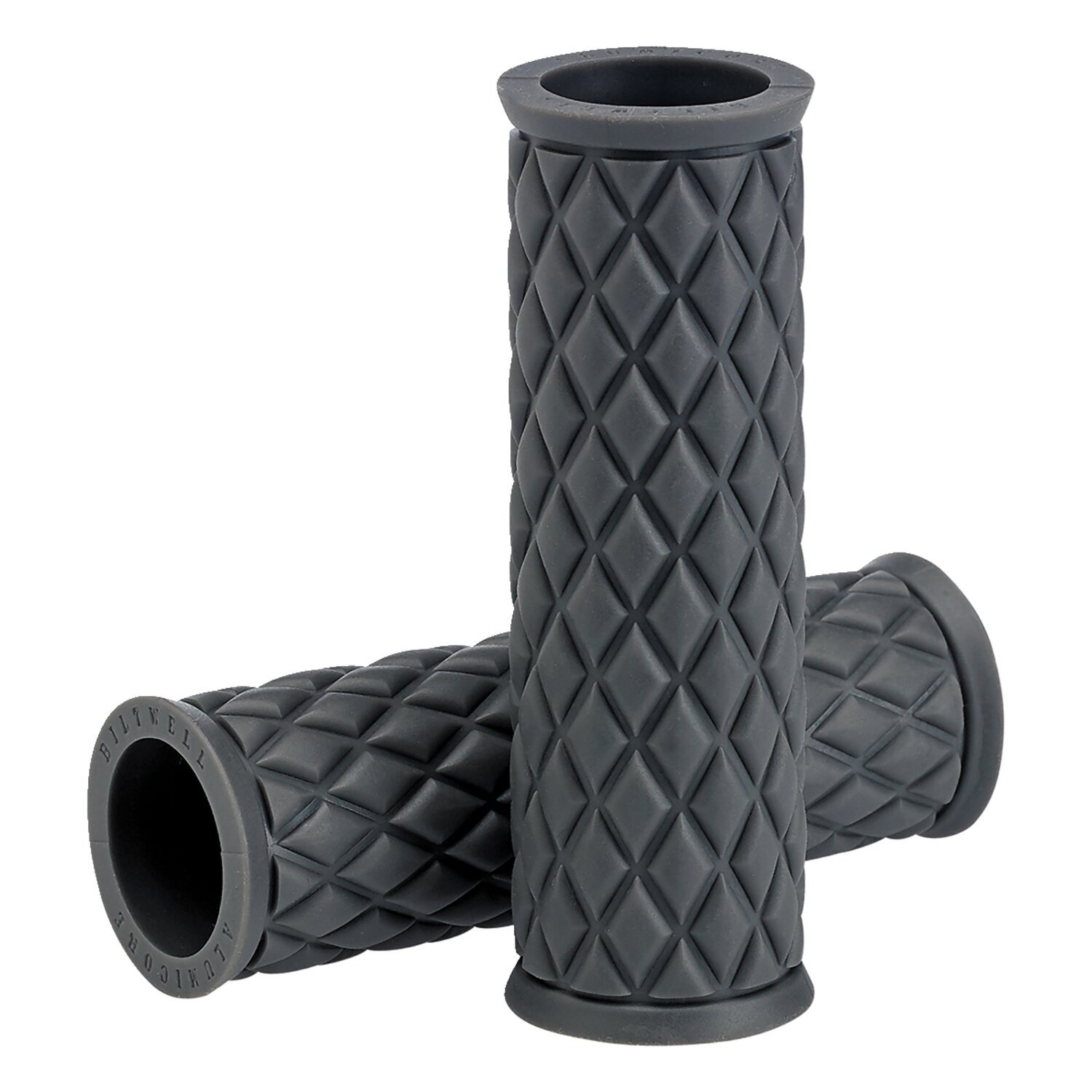 Biltwell Alumicore replacement grip sleeves, Gray