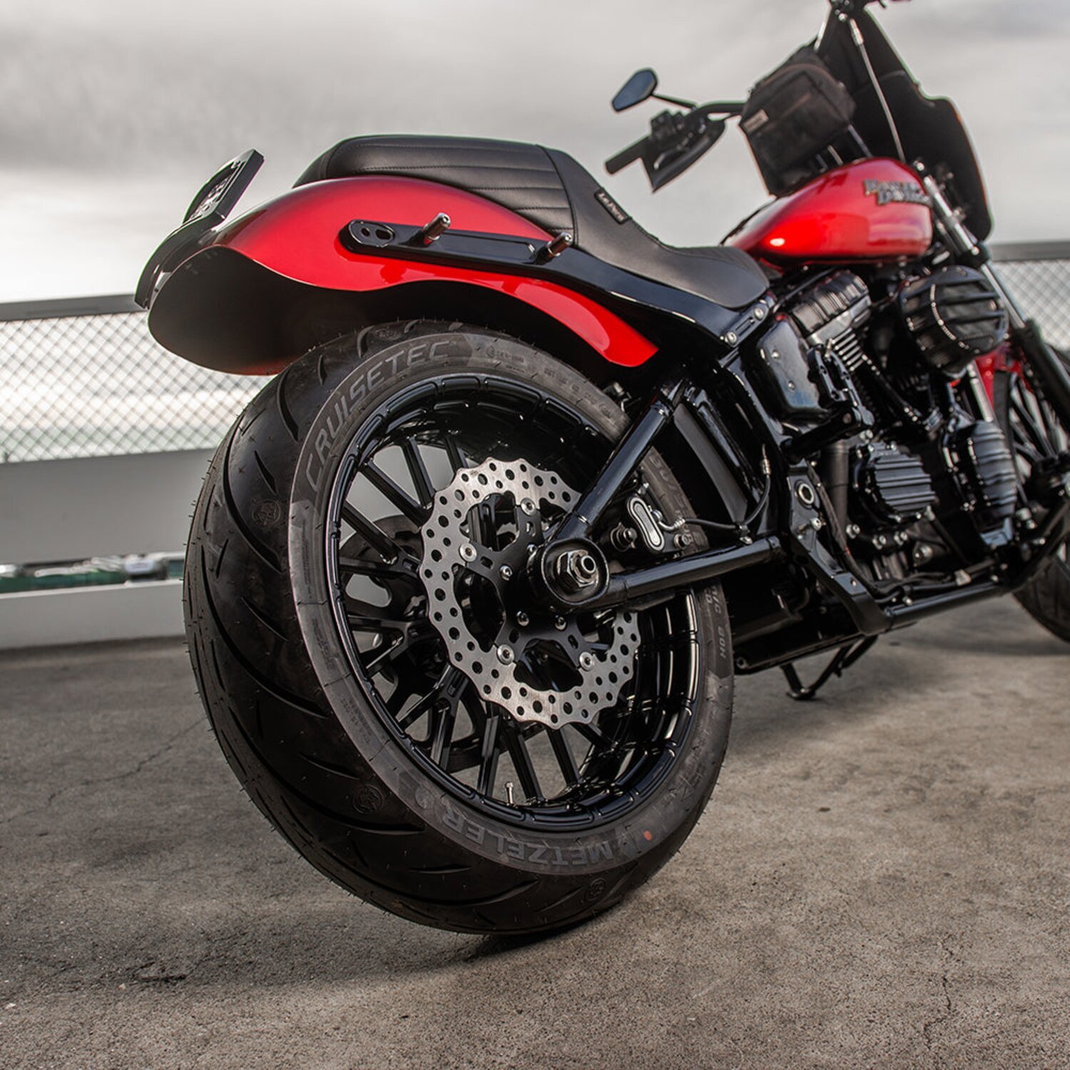 Arlen Ness, Jagged brake rotor. 11.8"