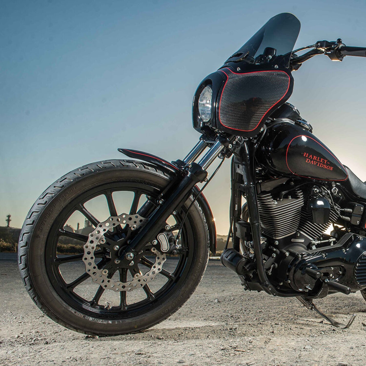 Arlen Ness, Jagged brake rotor. 11.8"