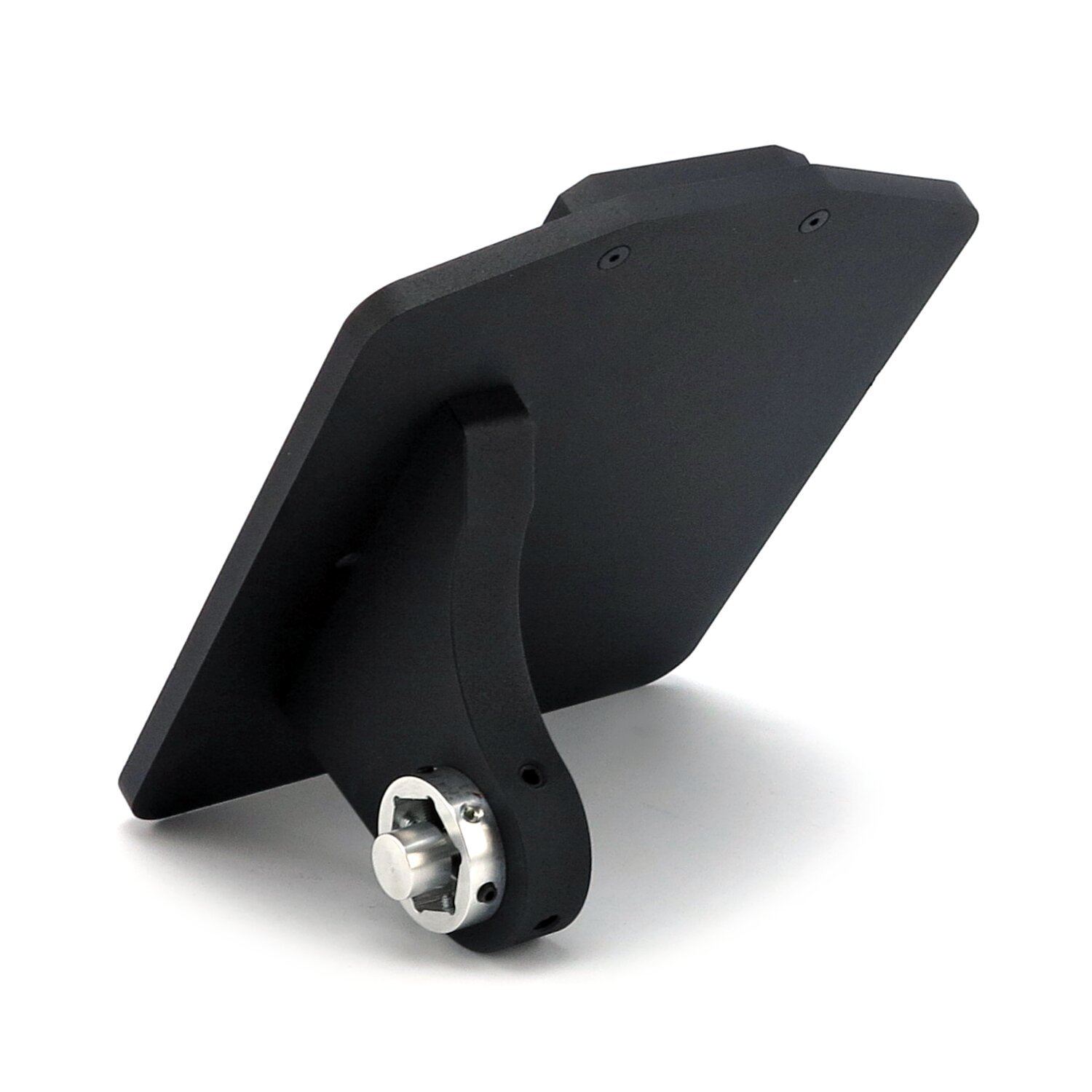 Cpv sidemount license plate bracket, Black, Matte