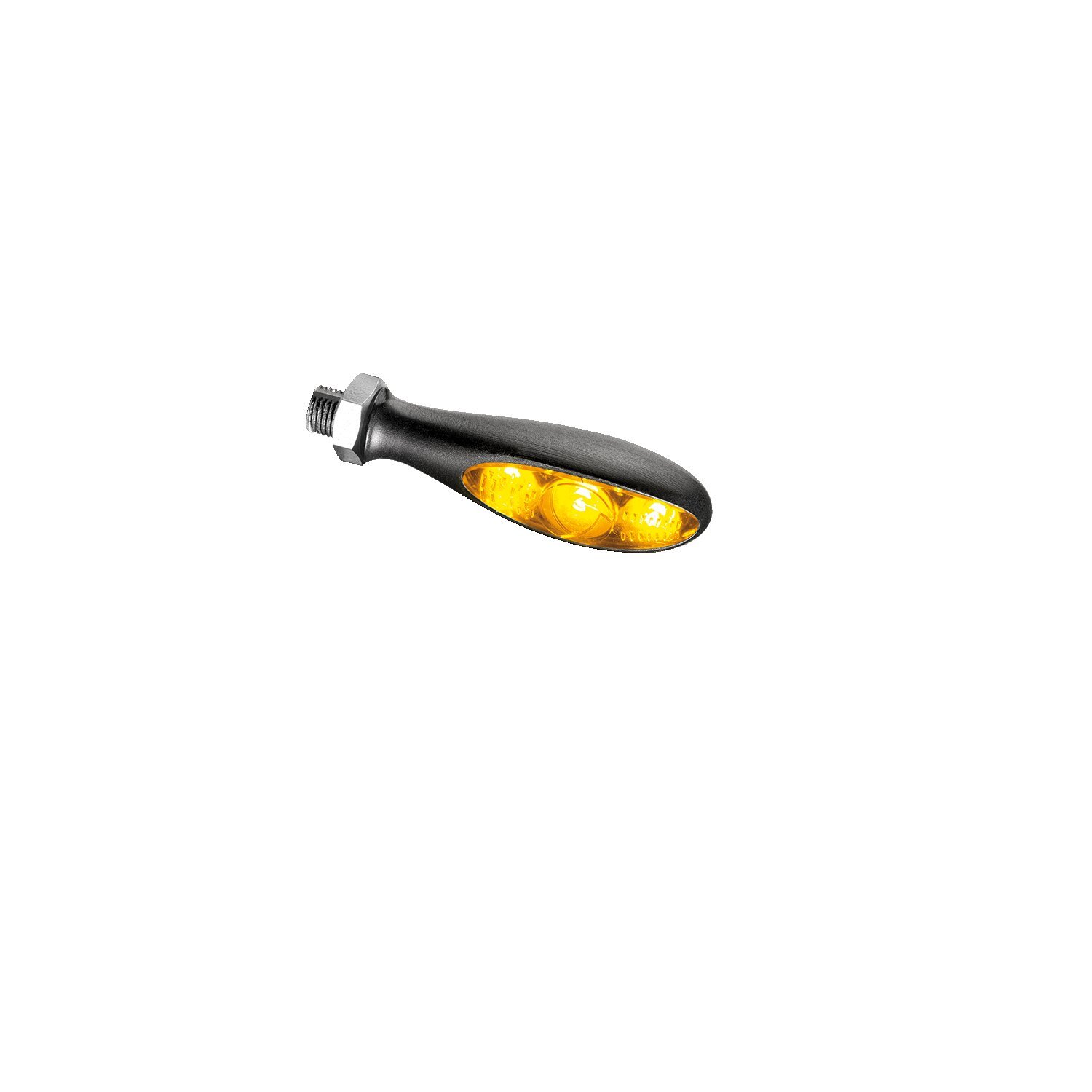 Kellermann, Micro S Dark. Turn signal. Rear, Black