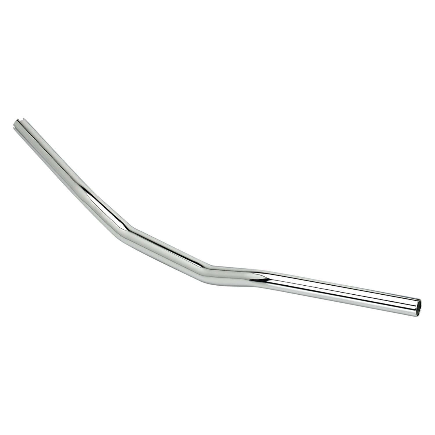 Biltwell, Tracker 1-1/8" O/S handlebar, Silver, Chrome