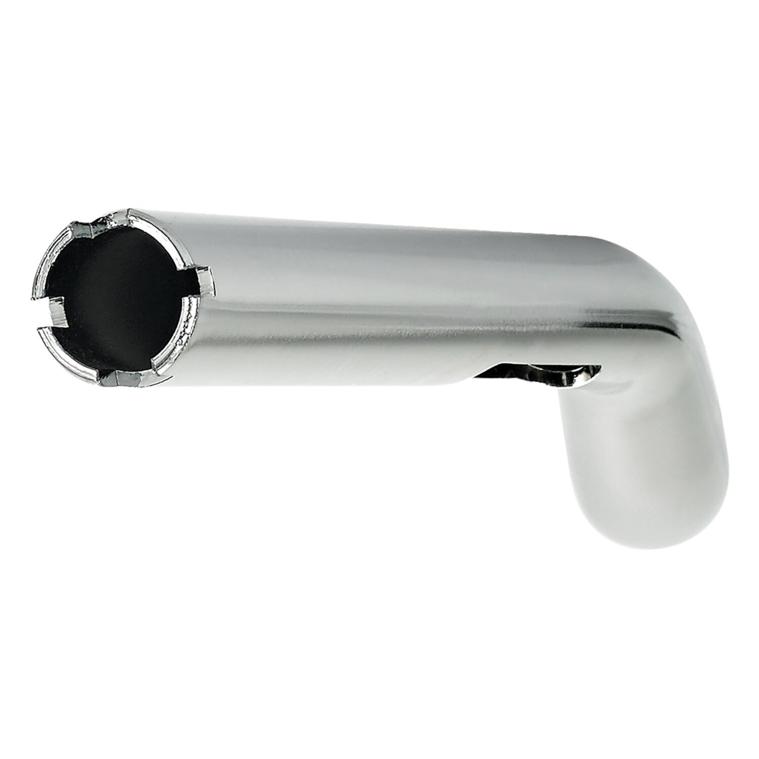 Biltwell, Tracker 1-1/8" O/S handlebar, Silver, Chrome