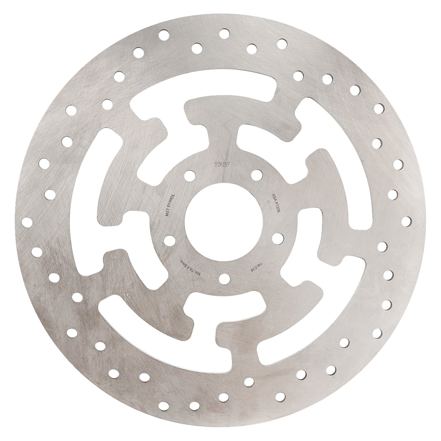 TRW rigid brake rotor spoke, front left