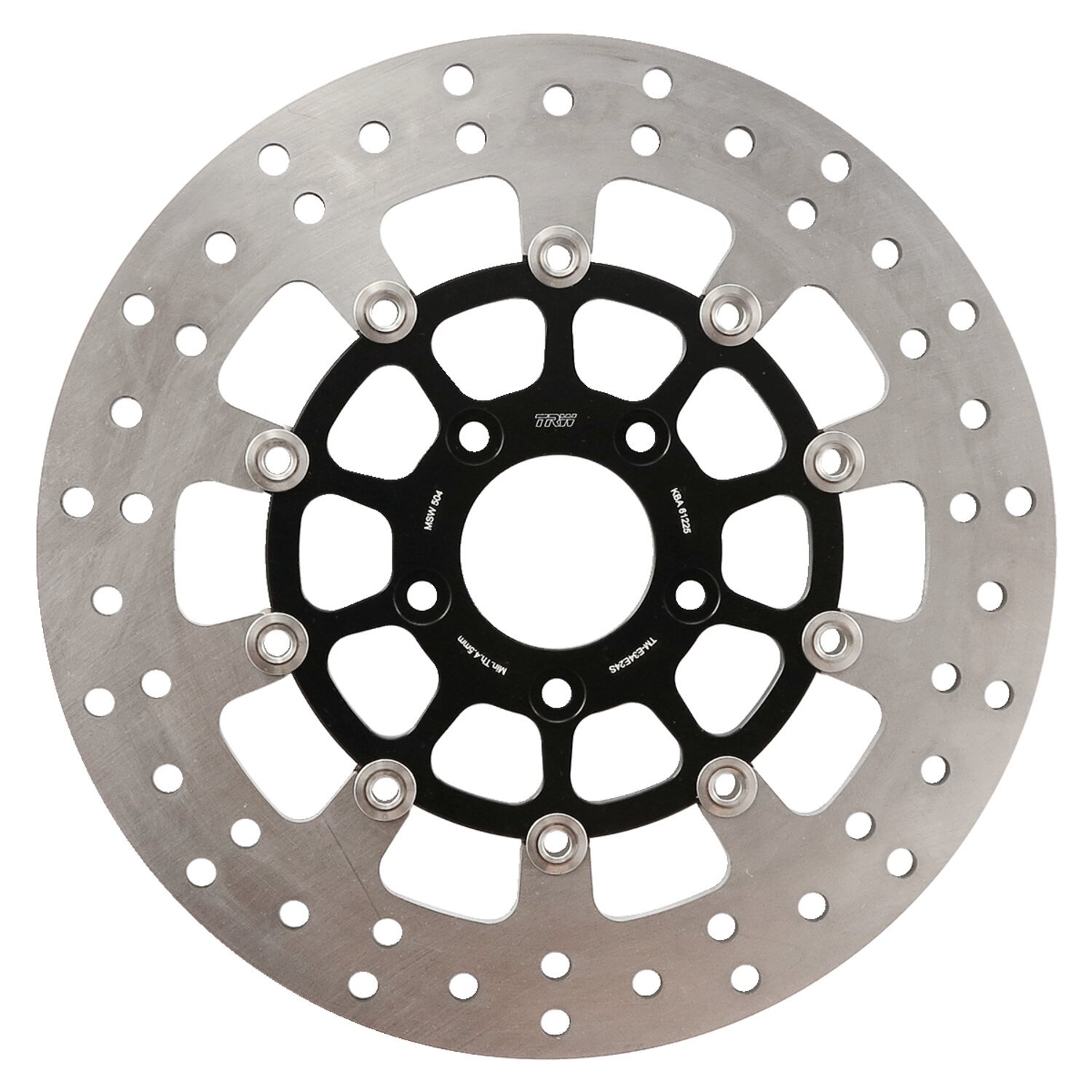 TRW brake rotor front L/R floating 11.8"
