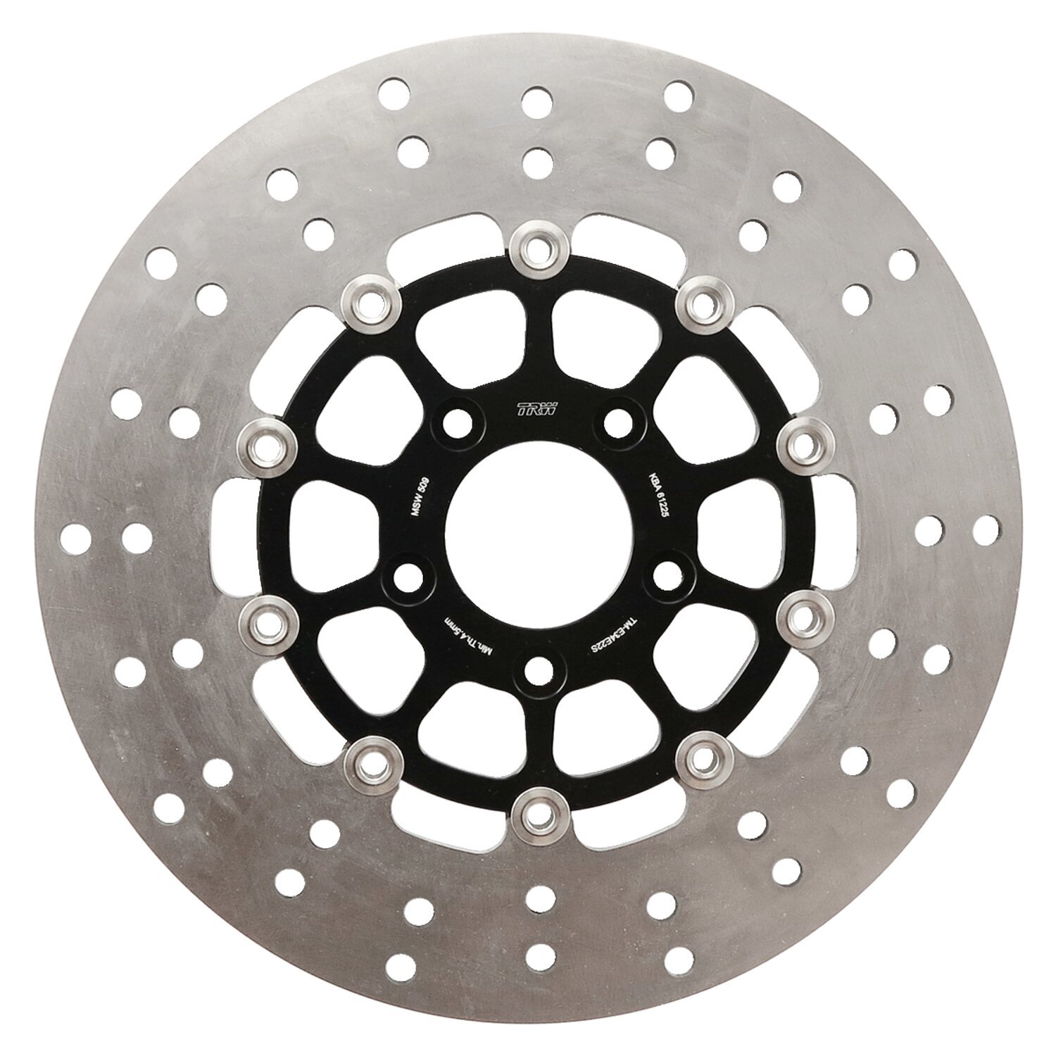 TRW brake rotor front L/R floating, 11.8"