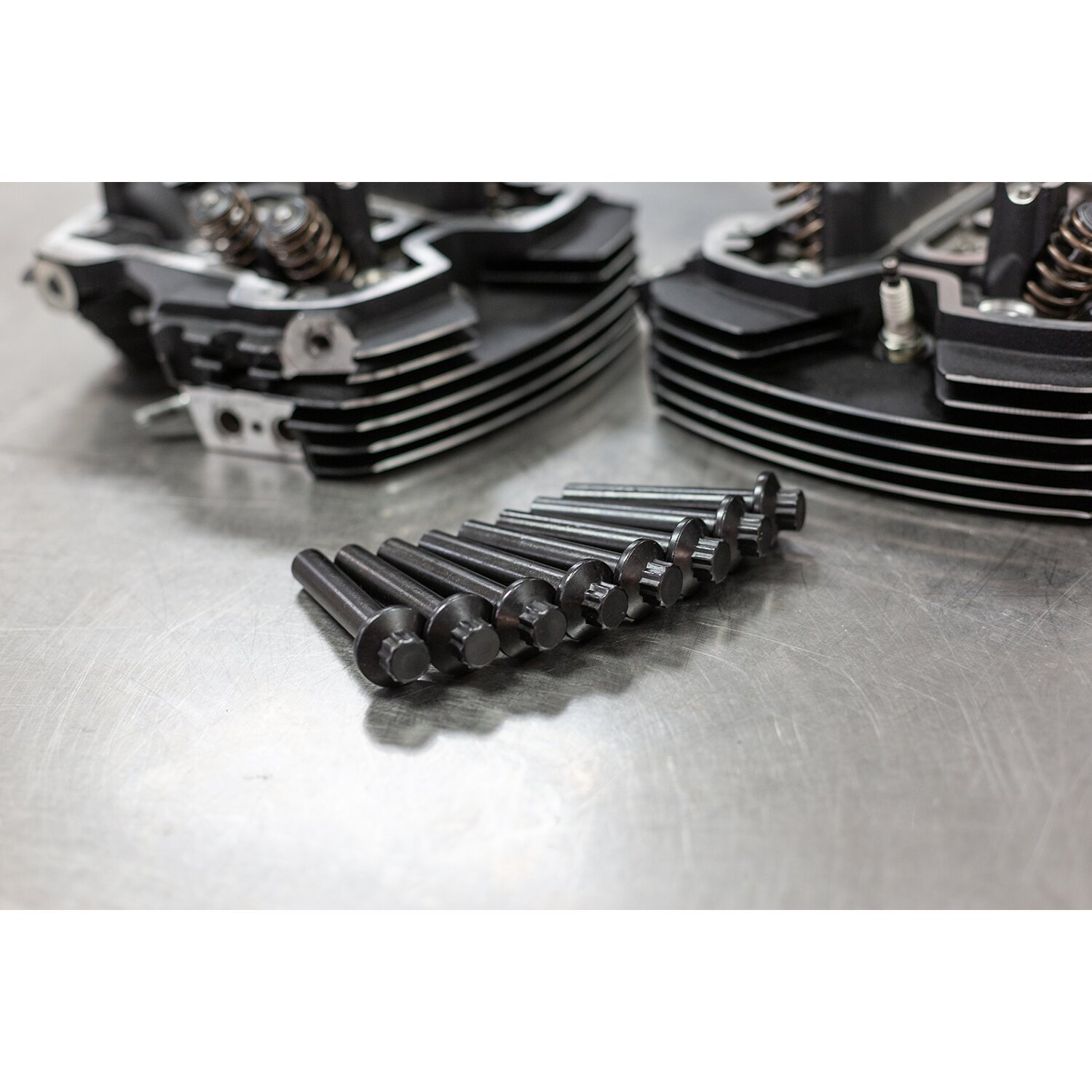 S&S, head bolt kit, Black