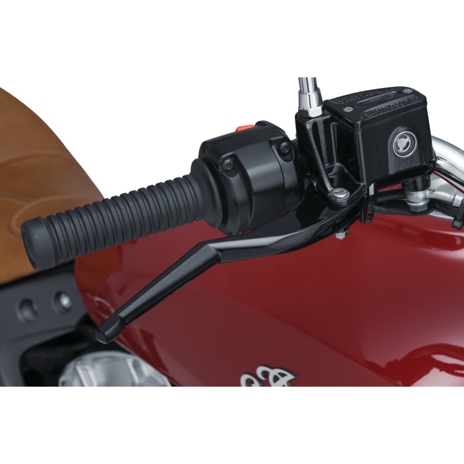 Kuryakyn, Legacy handlebar levers, Black, Gloss