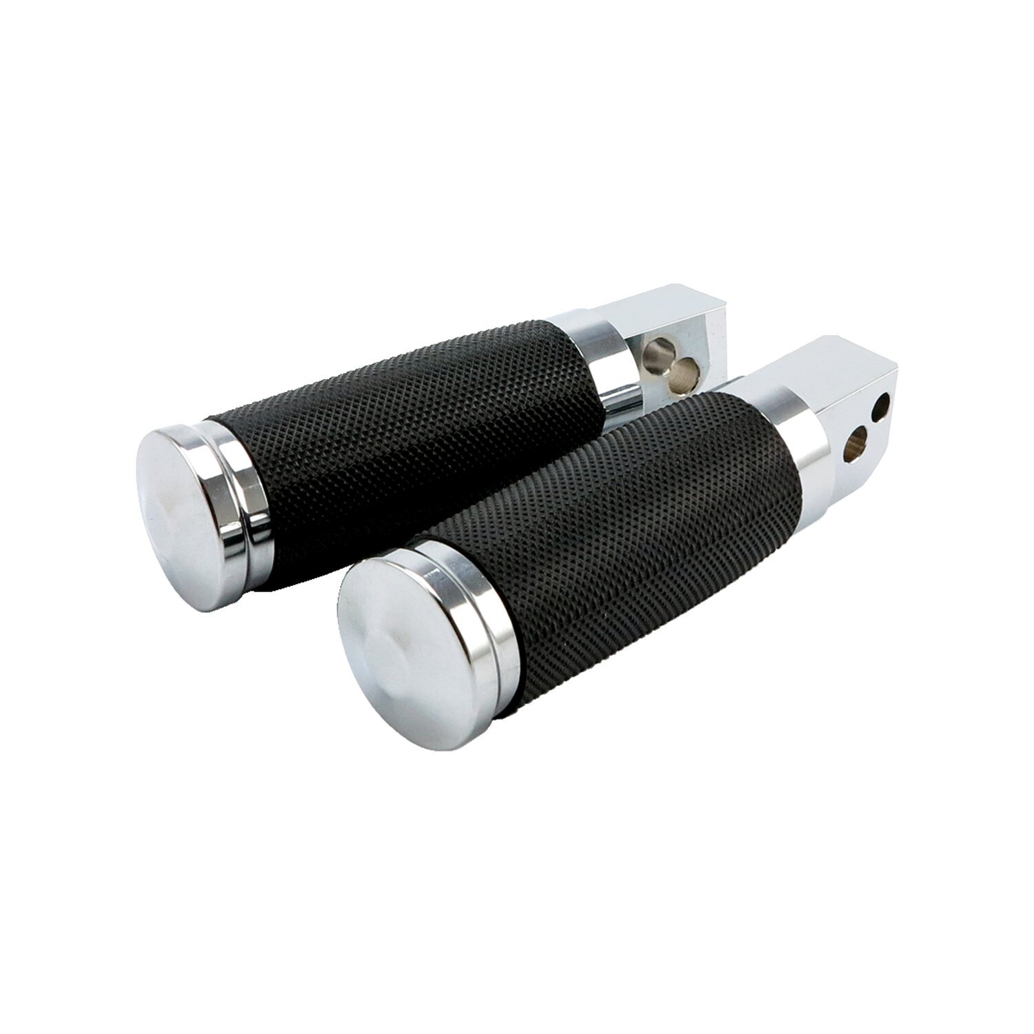 Caliber passenger footpegs, Chrome
