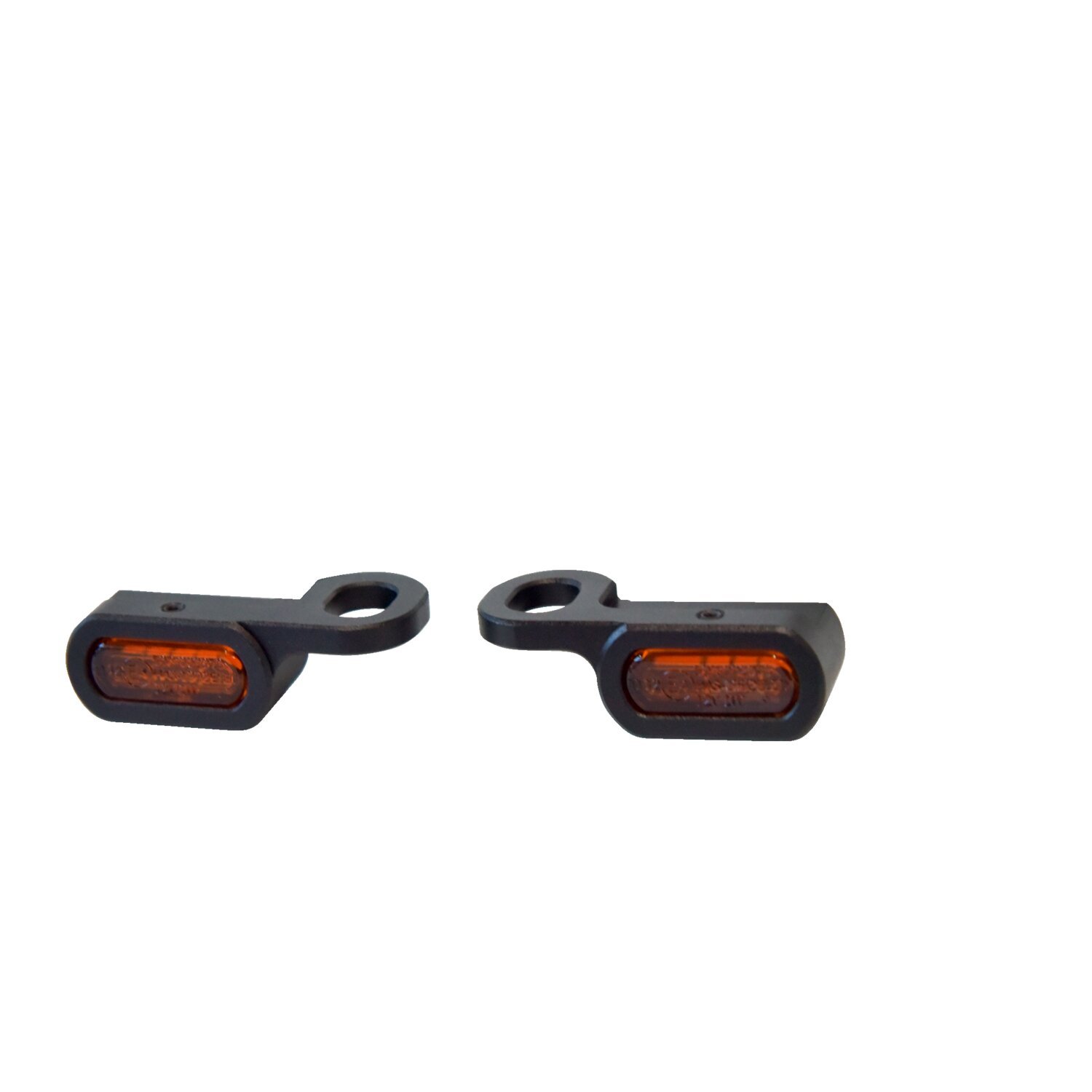 Fastline, below bar LED turn signal set, Black