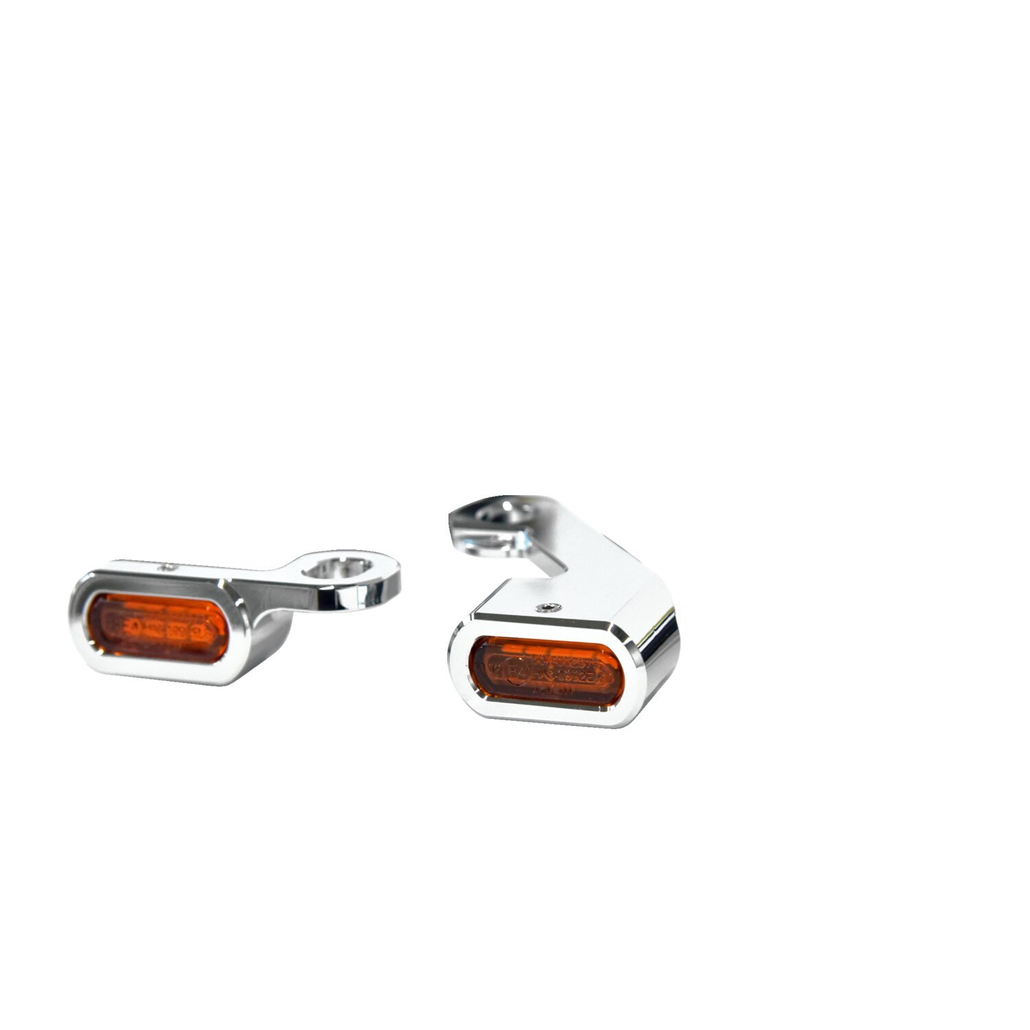 Fastline, below bar LED turn signal set, Chrome
