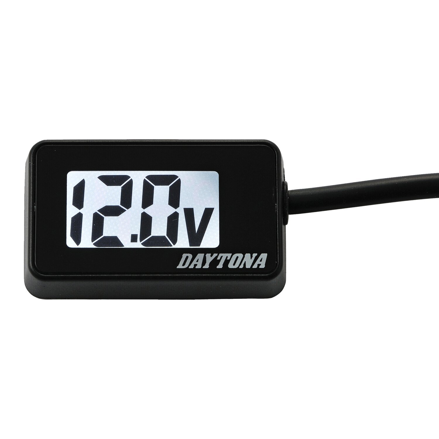 Daytona, Nano ll, Compact digital volt meter, White