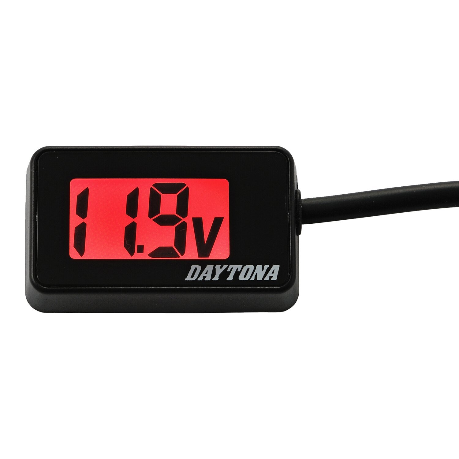 Daytona, Nano ll, Compact digital volt meter, White