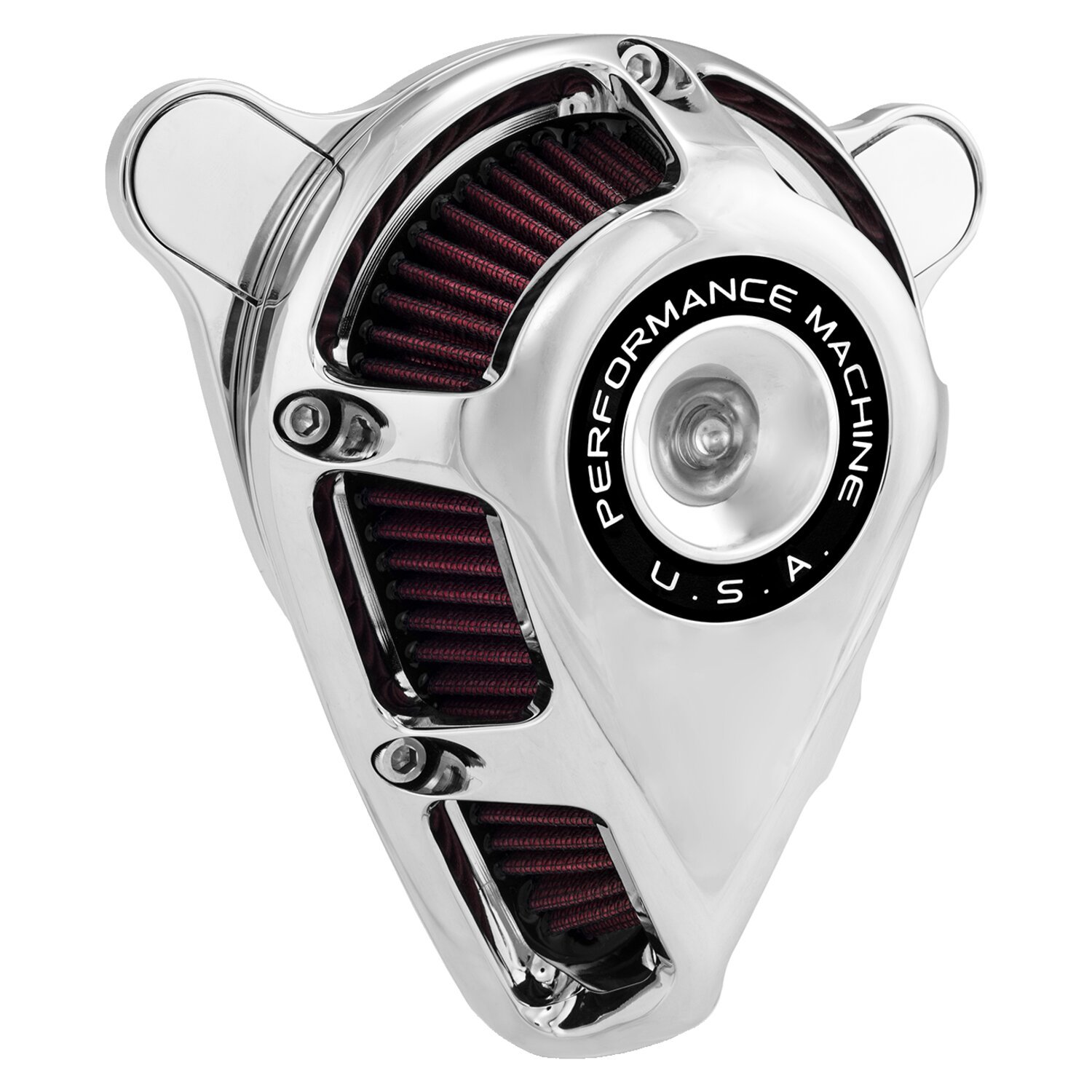 PM, 'Jet' air cleaner kit, Chrome
