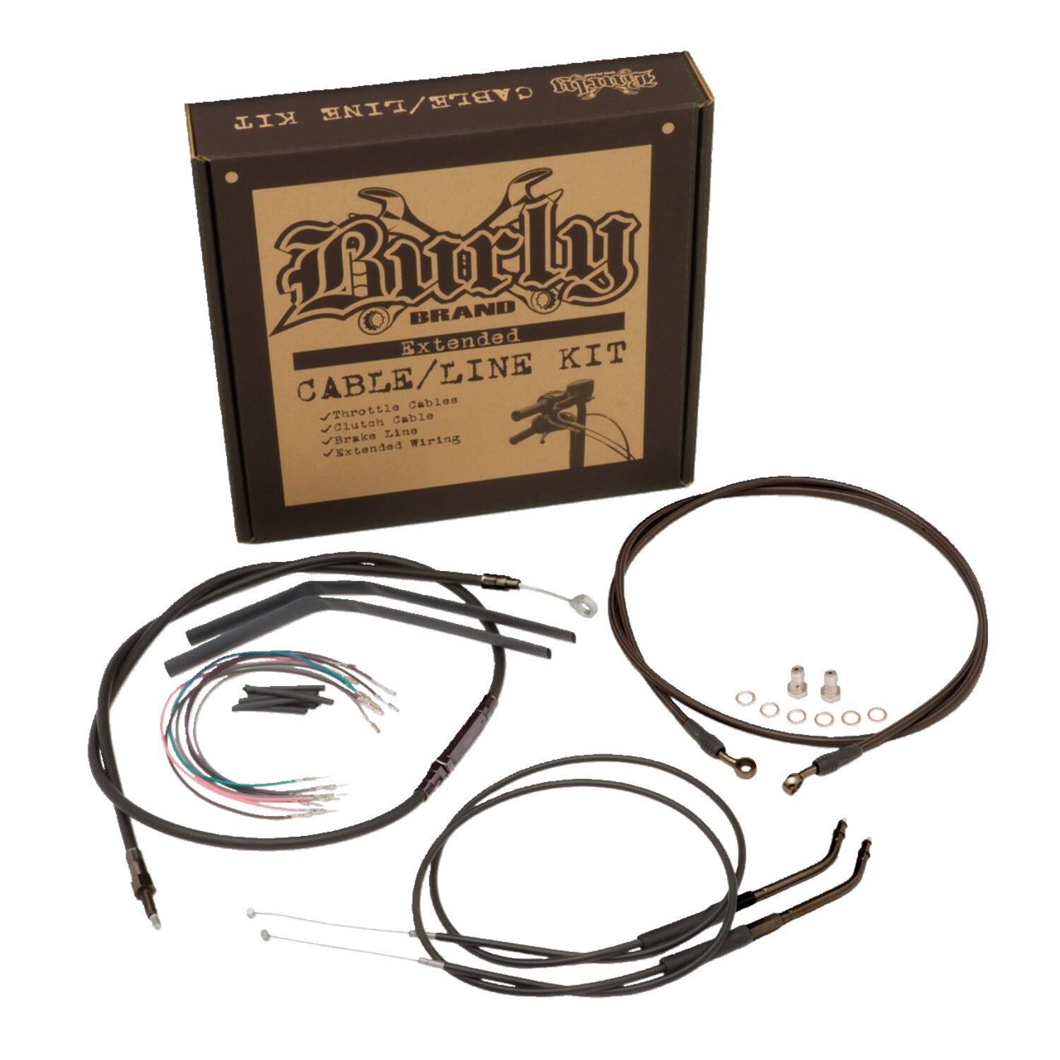 Burly, high bar cable & line extension kit