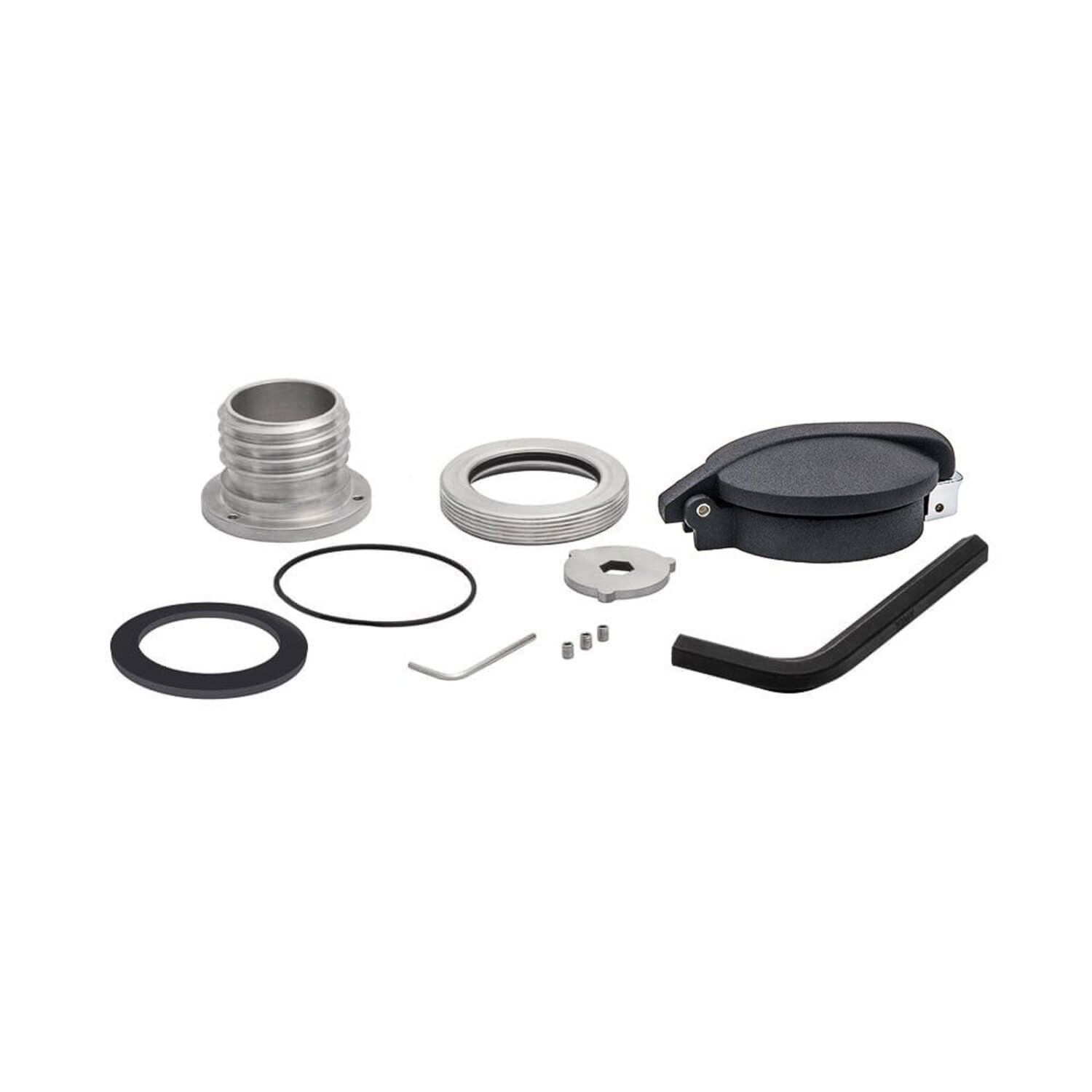 Motone, Monza gas cap, Black, Matte