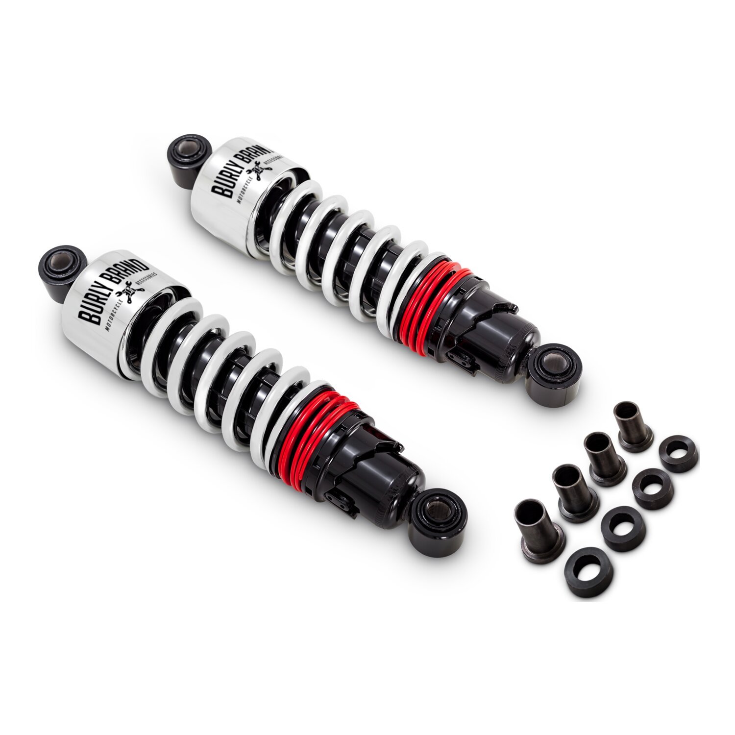 Burly, Slammer Plus shock set 11.5, Chrome