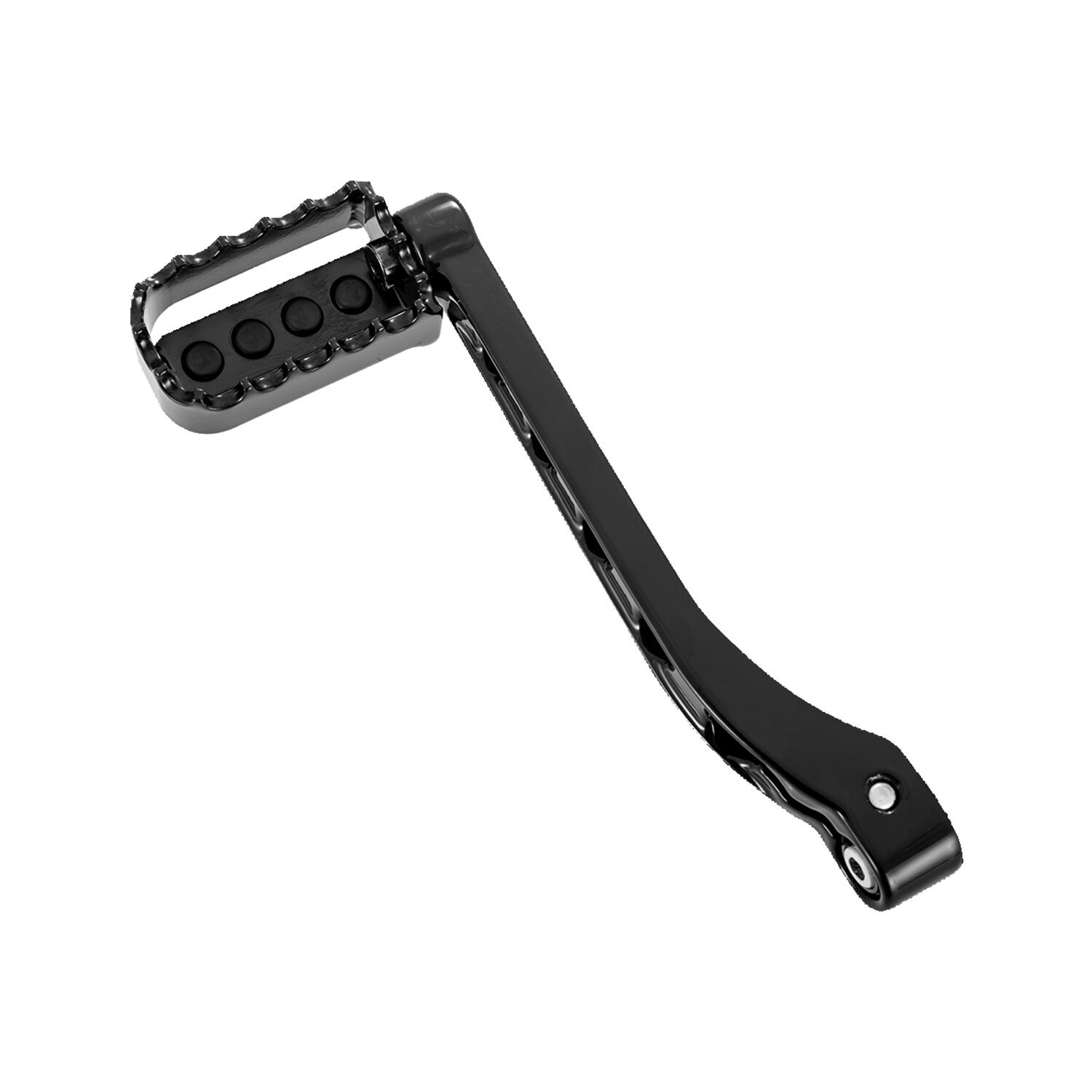 Burly, MX shift lever, Black, Satin