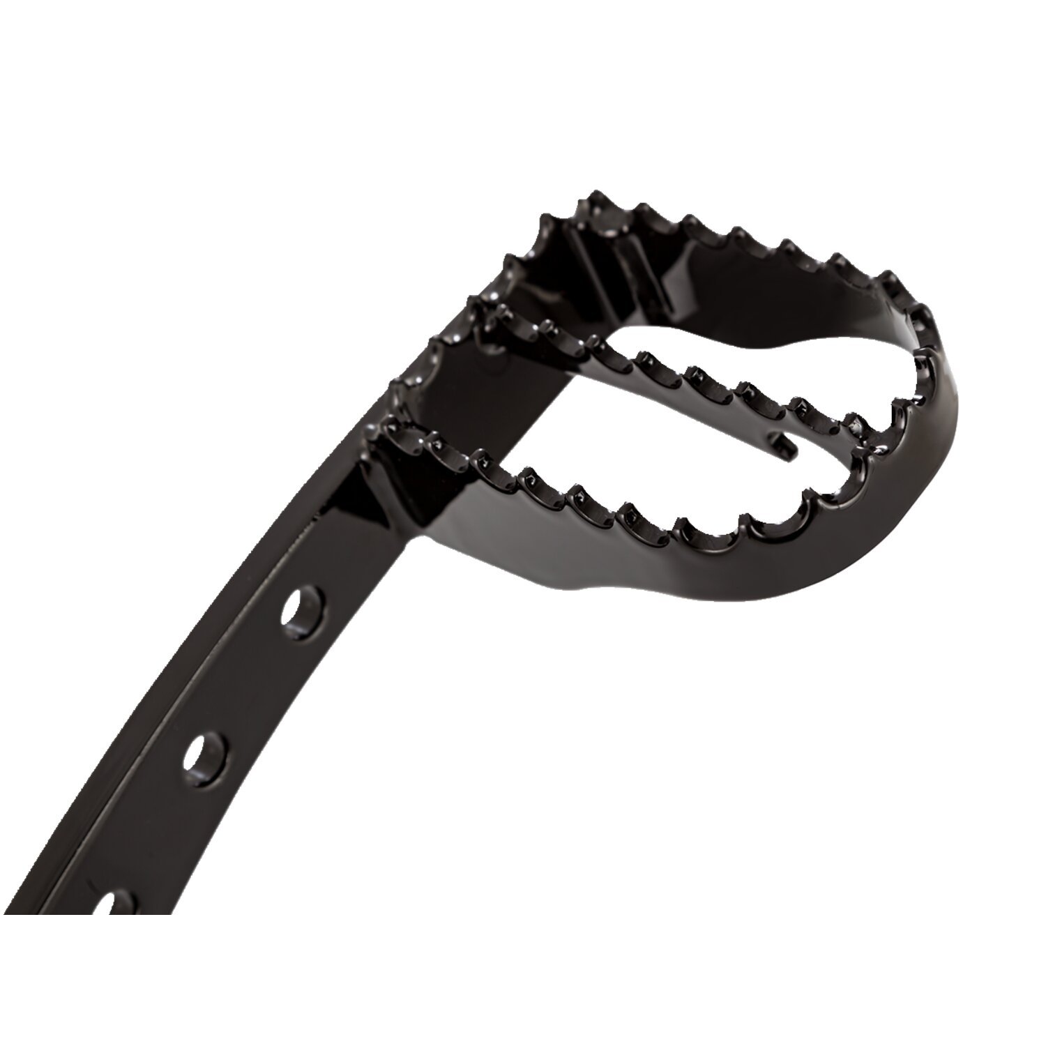 Burly, MX brake lever, Black, Satin