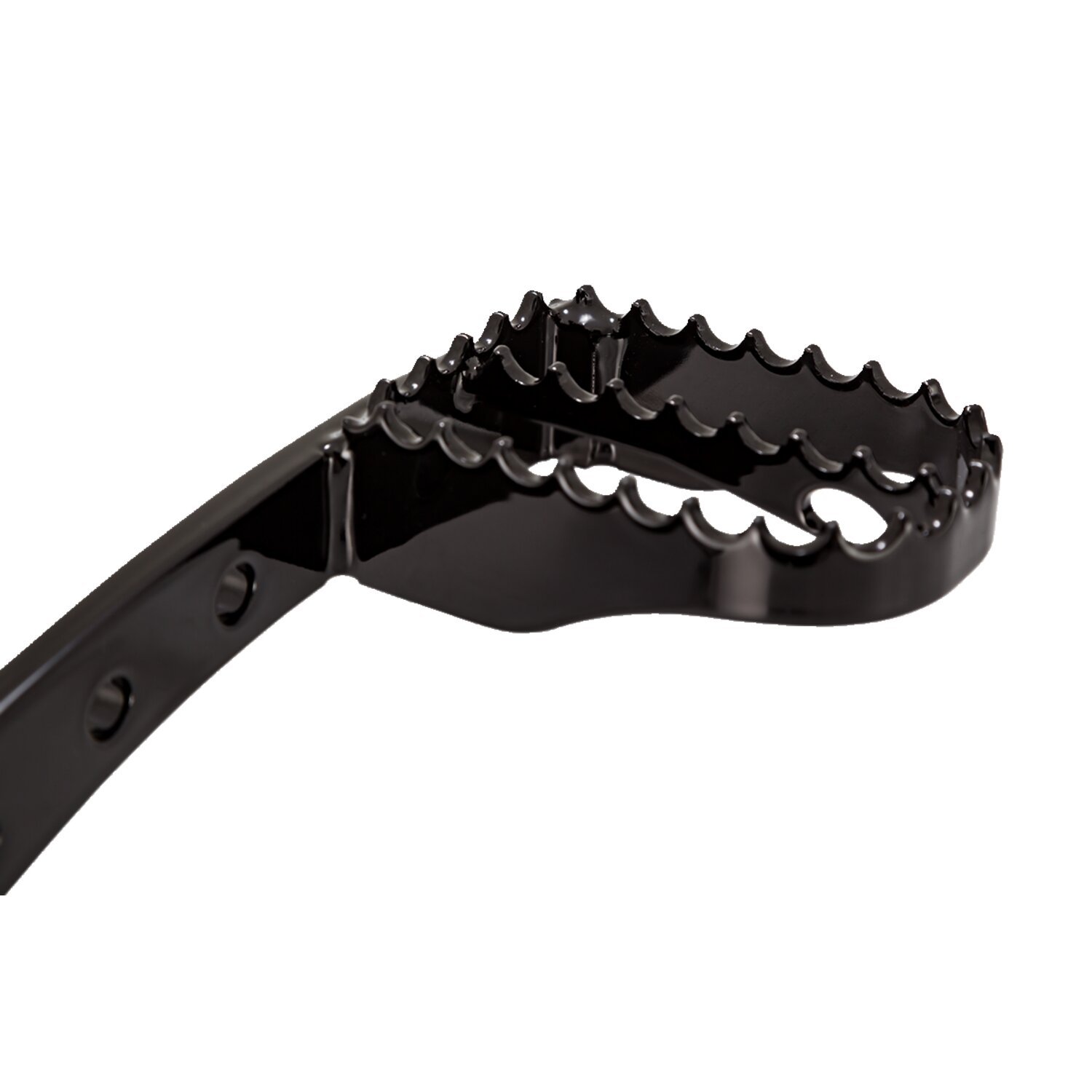 Burly, MX brake lever, Black, Satin
