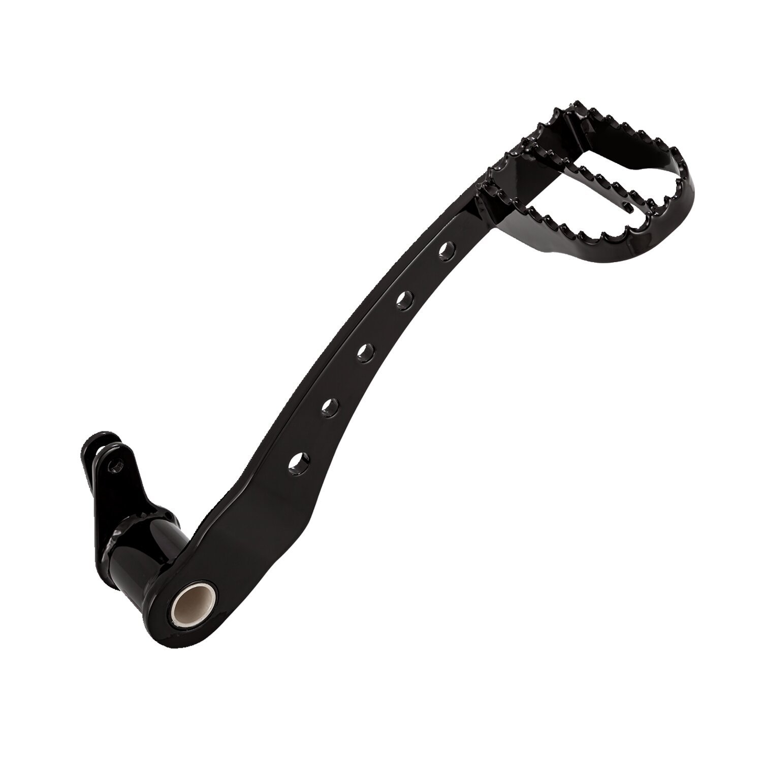 Burly, MX brake lever, Black, Satin