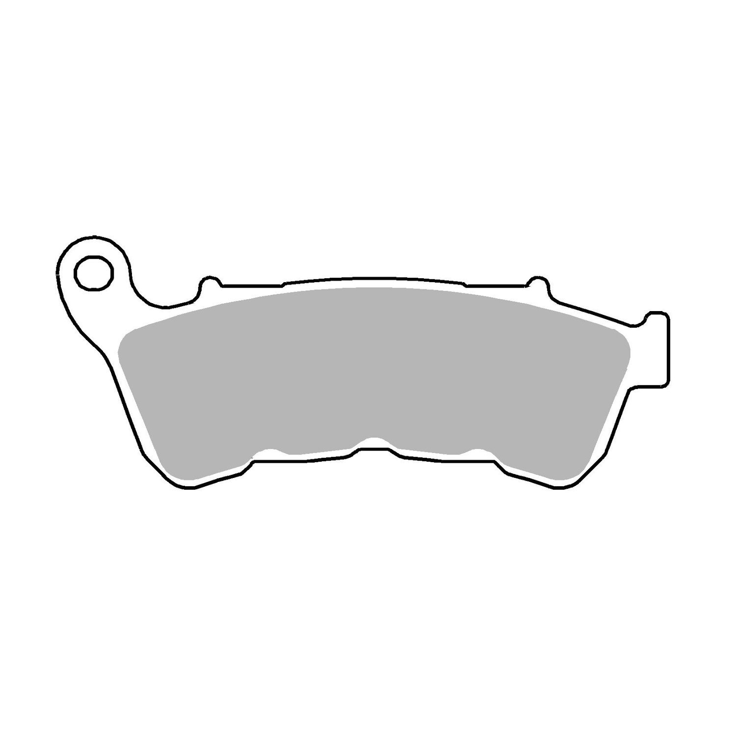 SBS, brake pads. Street Ceramic (organic